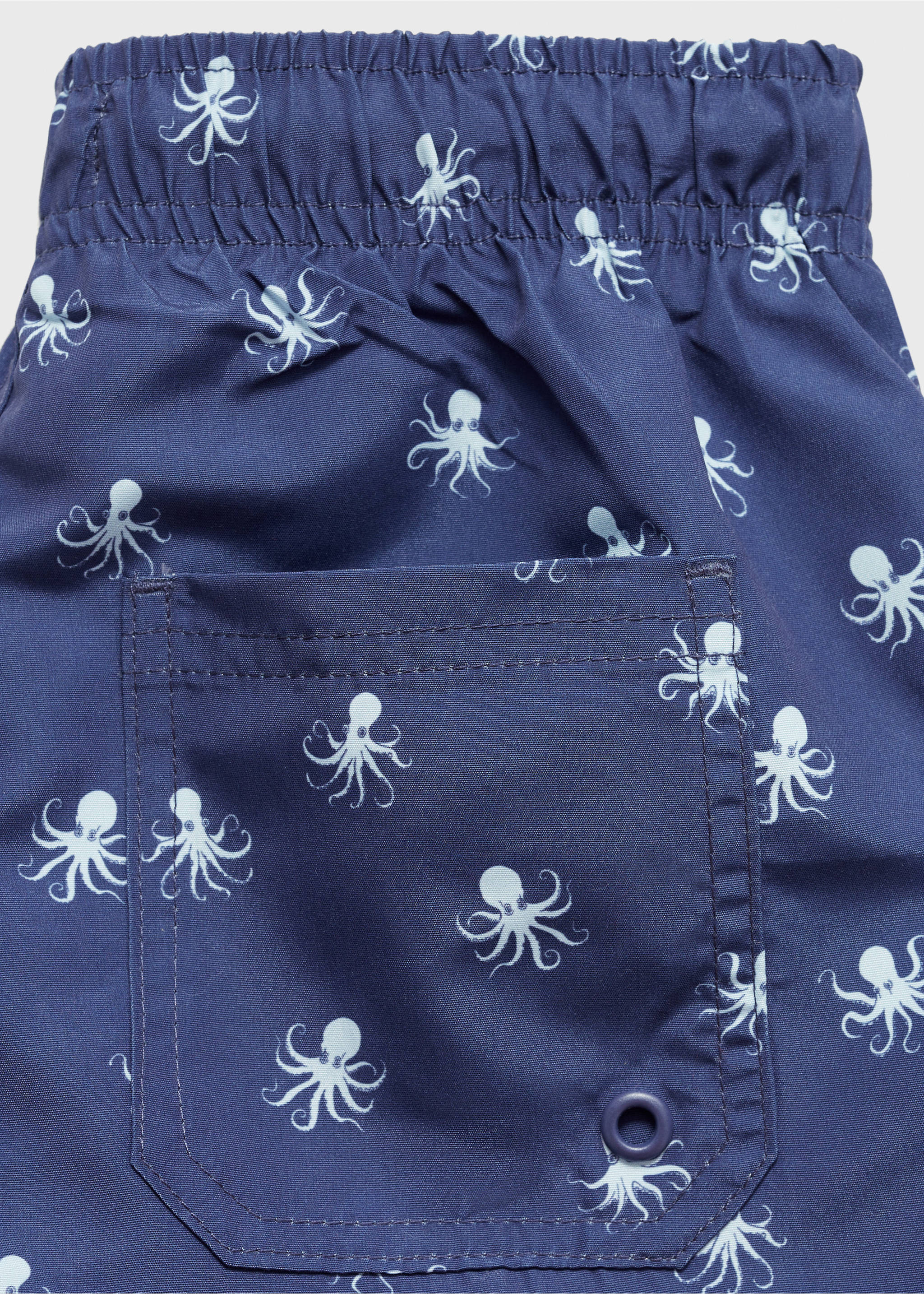 Octopus print swimsuit - Details of the article 0, Dark Navy. Ref: 87026345-00.