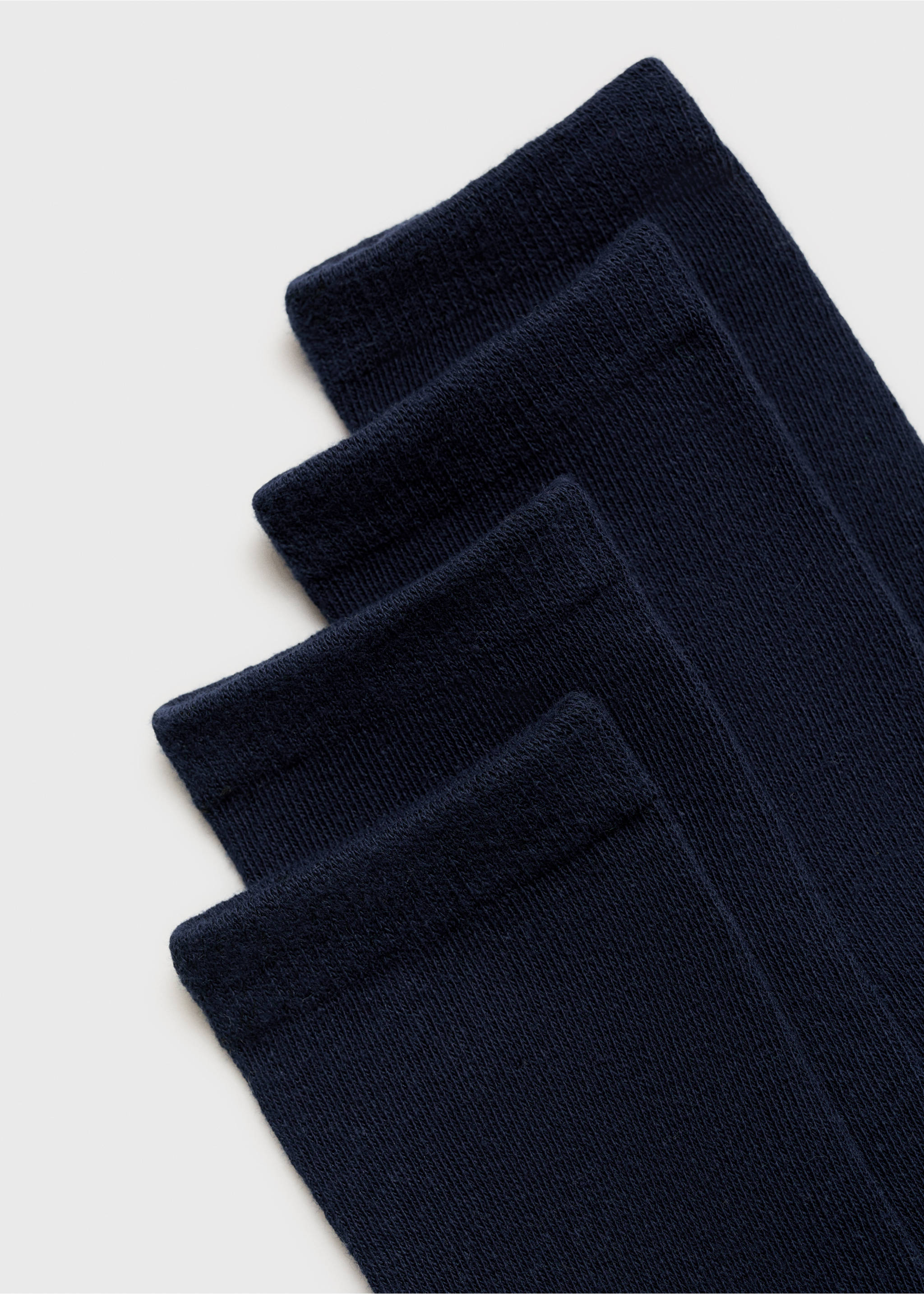 2 pack plain socks - Details of the article 0, Dark Navy. Ref: 87026349-00.