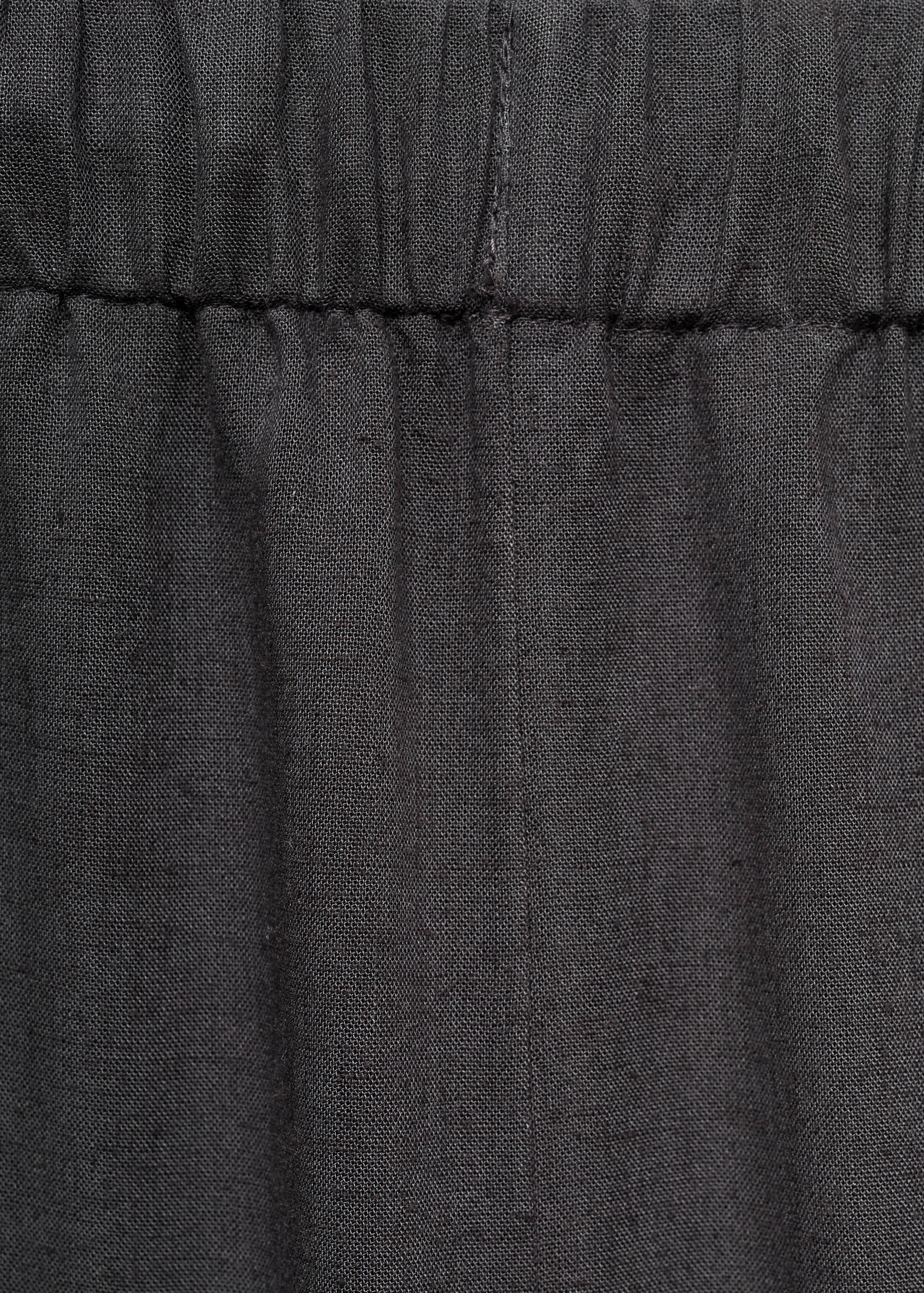 Long linen pants - Details of the article 8