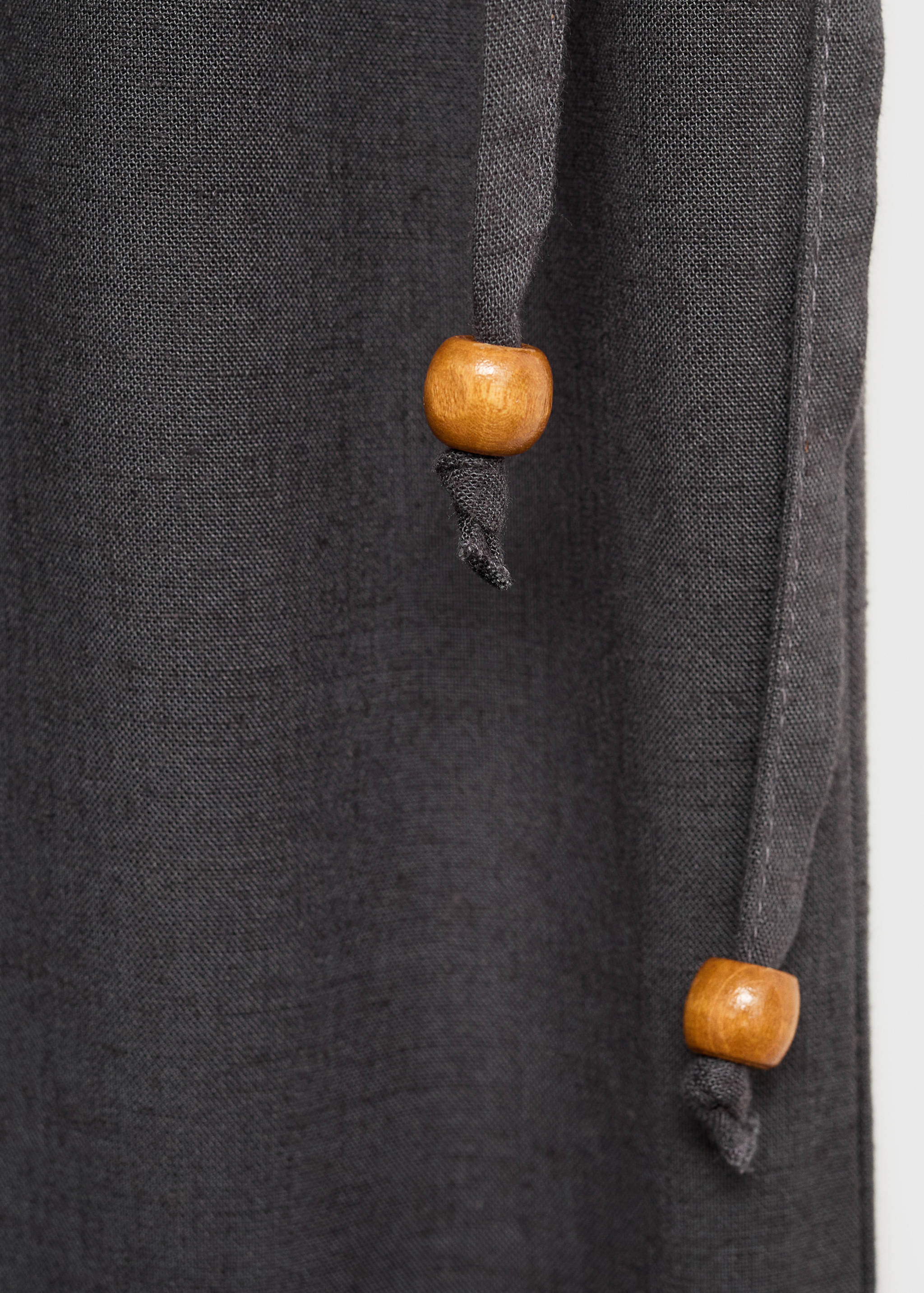 Long linen pants - Details of the article 0