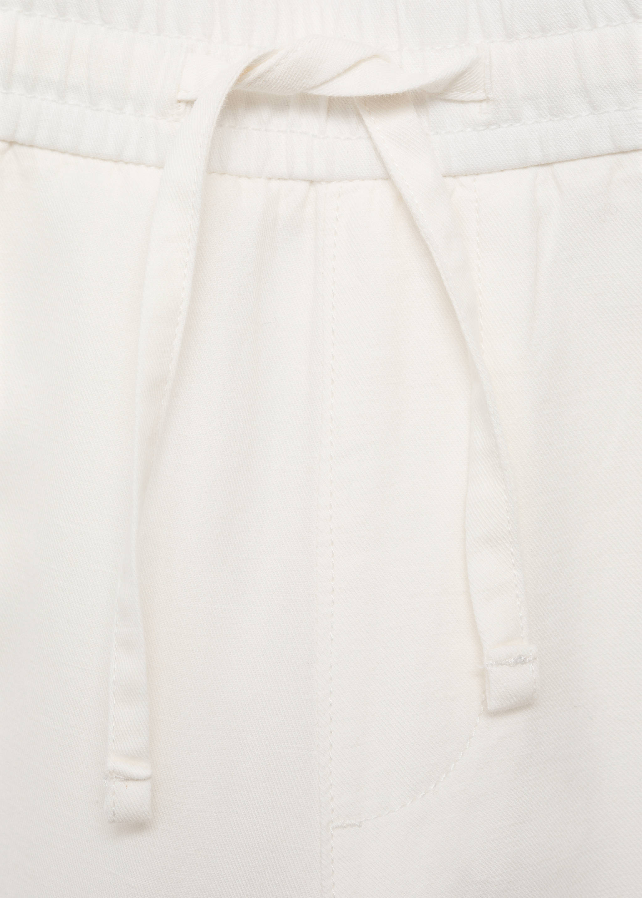 Linen jogger trousers - Details of the article 8