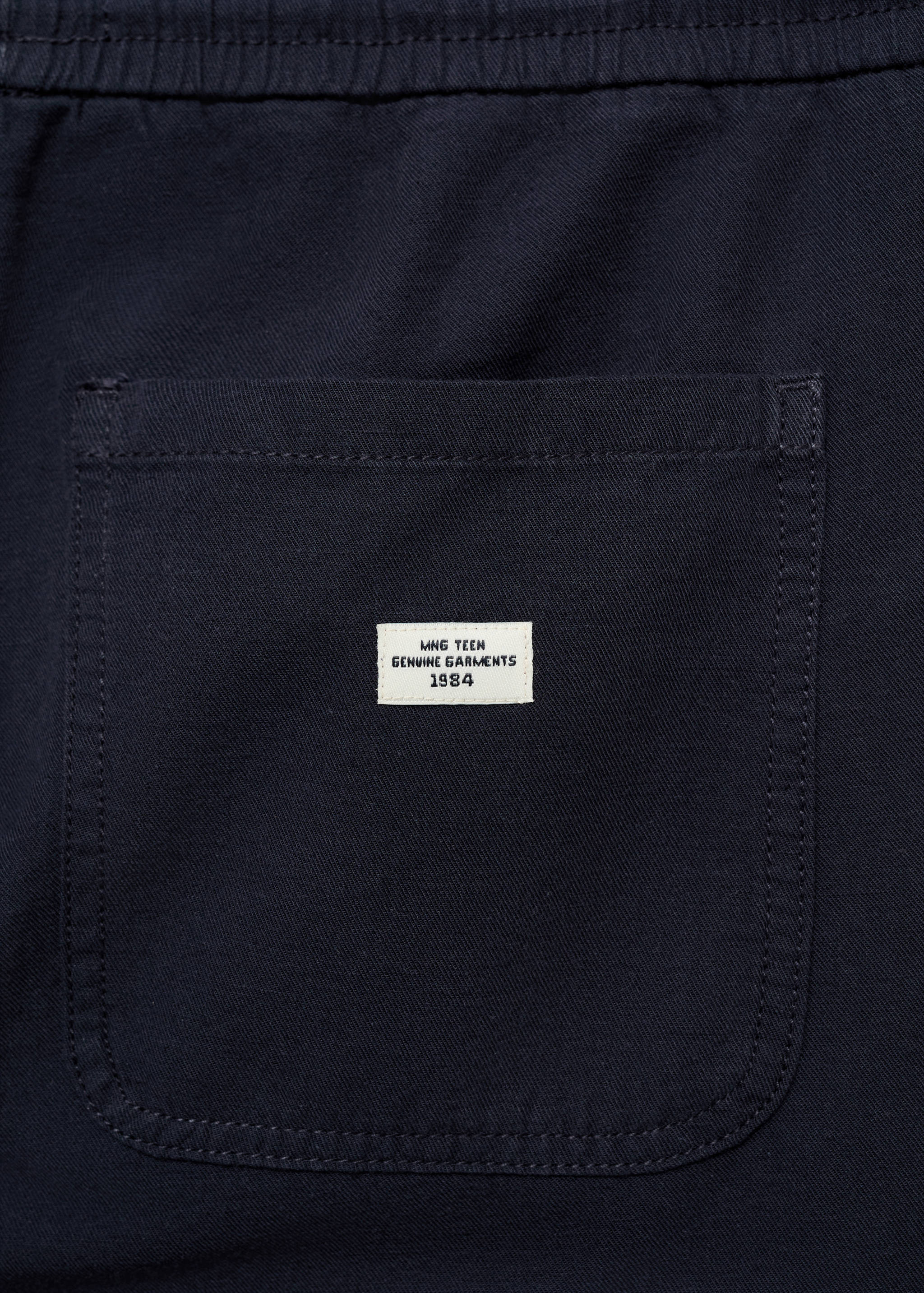 Linen jogger trousers - Details of the article 0