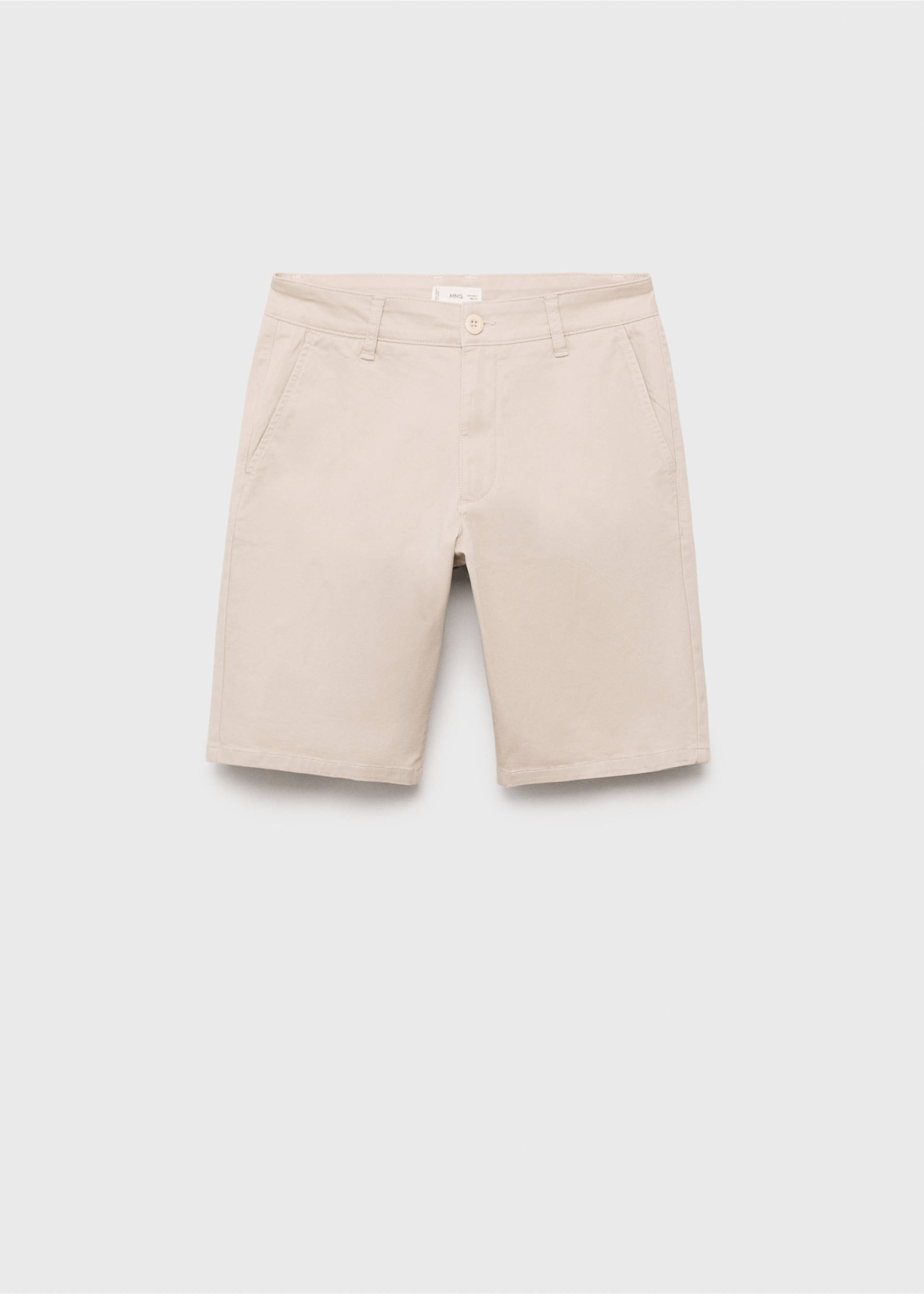 Cotton Bermuda shorts - Article without model, Beige. Ref: 87026357-00.