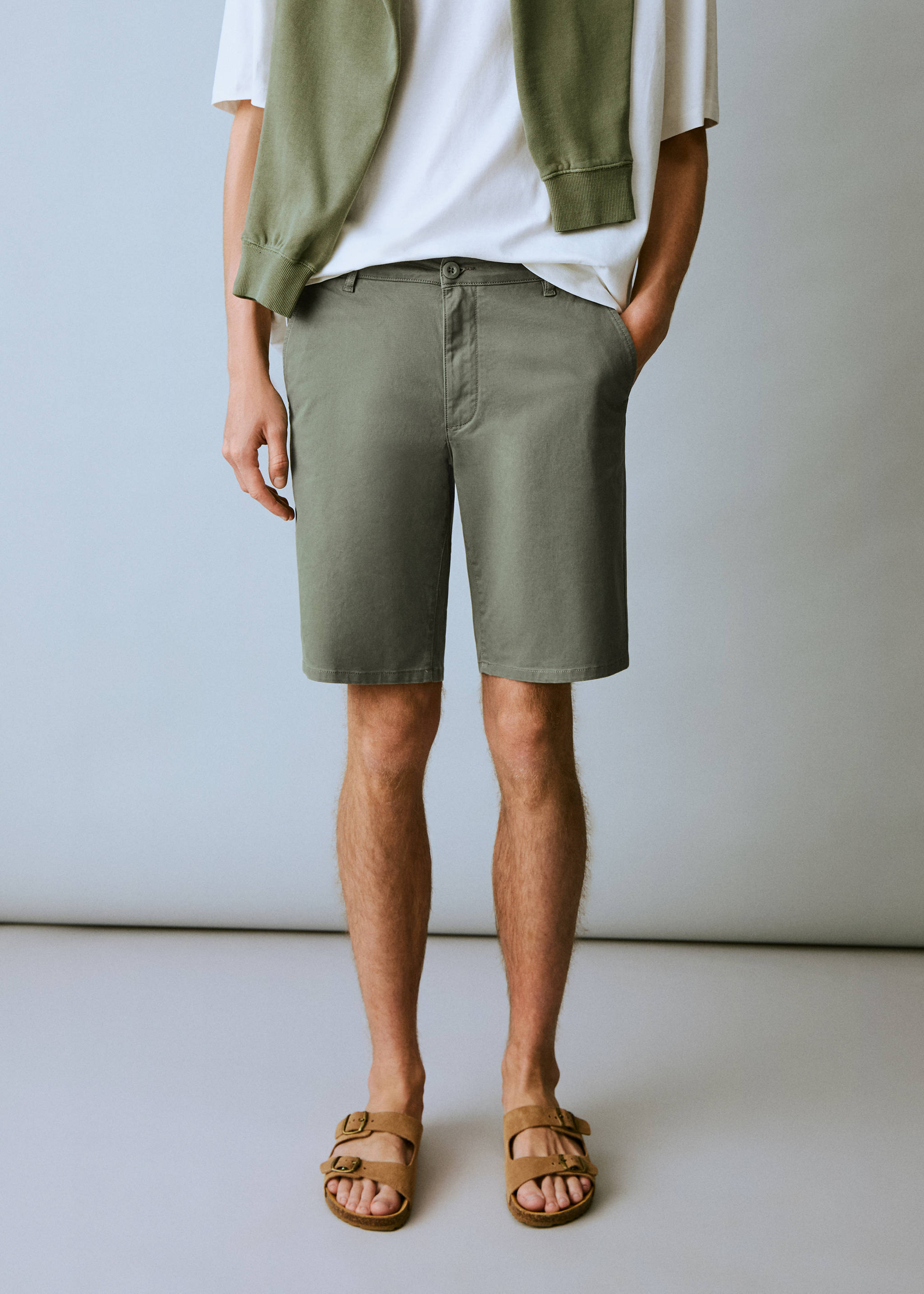 Bermudes cotó - Pla mig