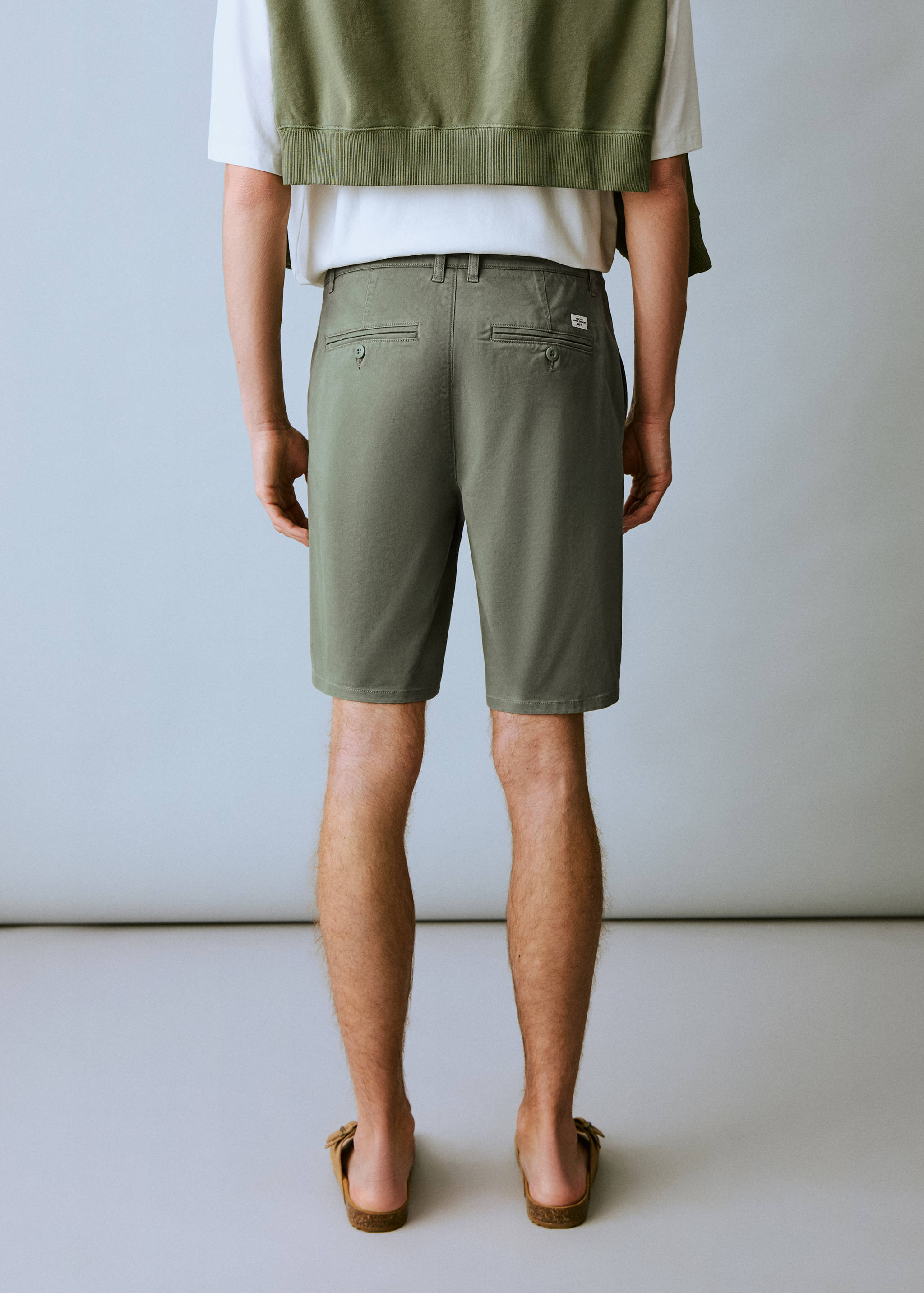 Bermudes cotó - Revers de l'article