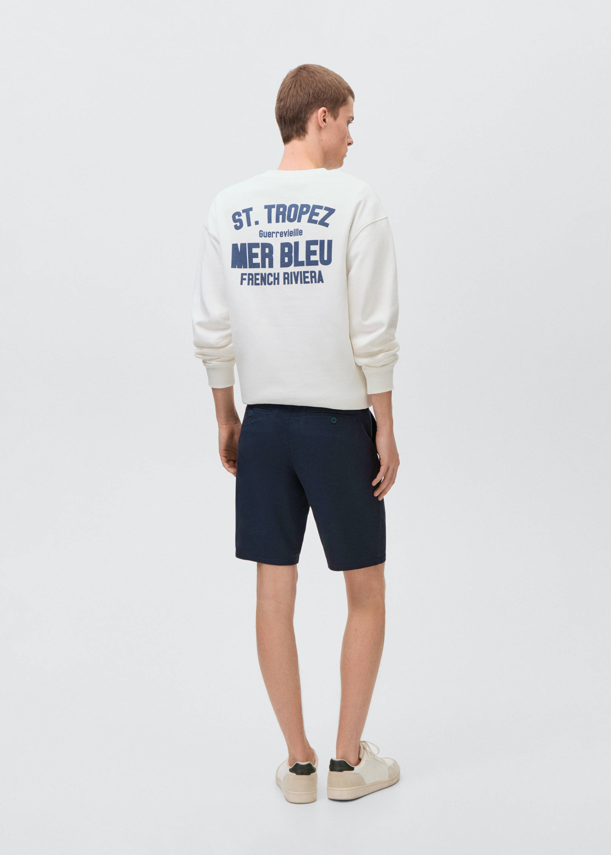 Bermudes cotó - Revers de l'article