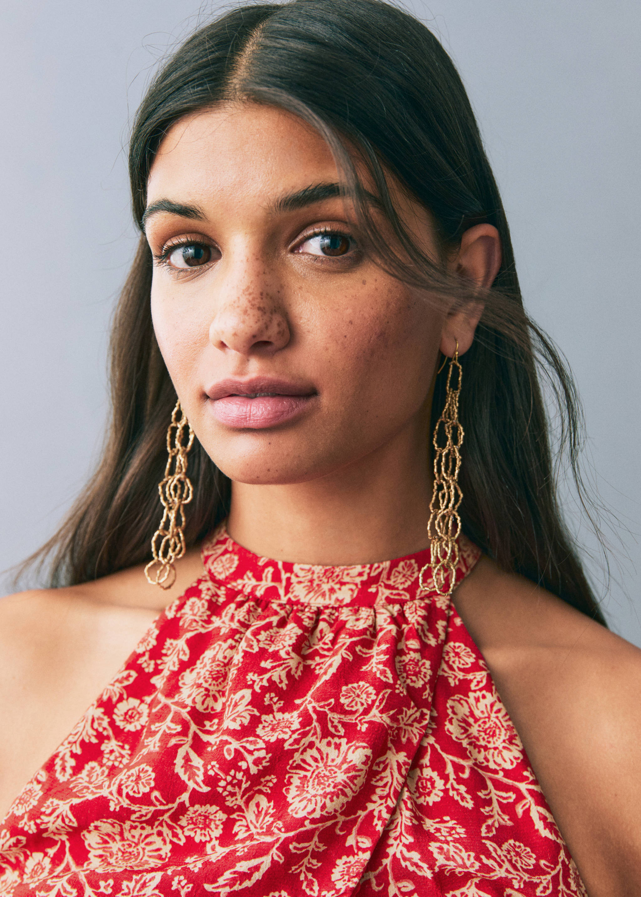 Kleid mit Halfterkragen - Detail des Artikels 1