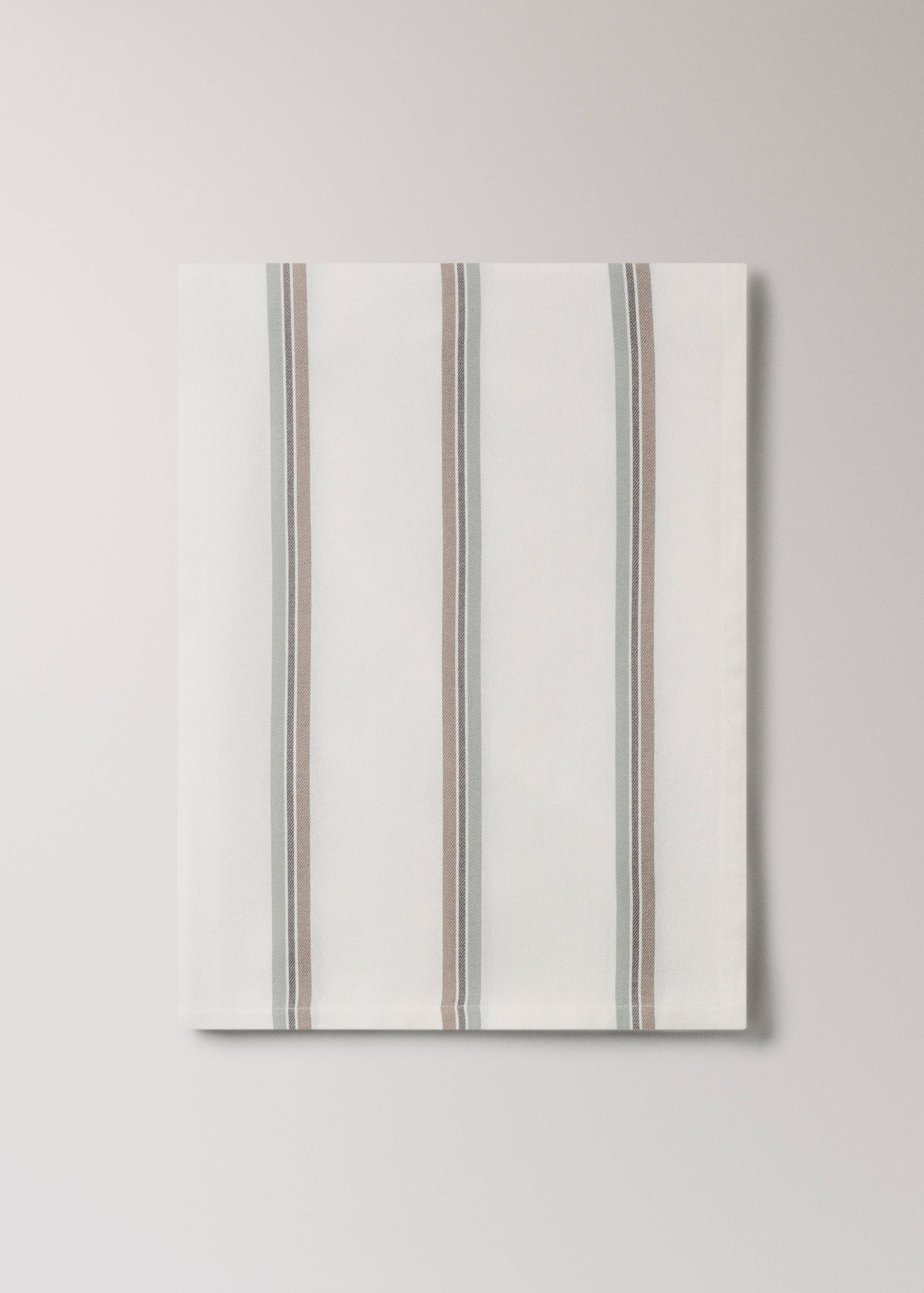 Tischdecke aus garngefärbter Baumwolle mit  Streifen für 2 bis 4 Tischgäste - Artikel ohne Model