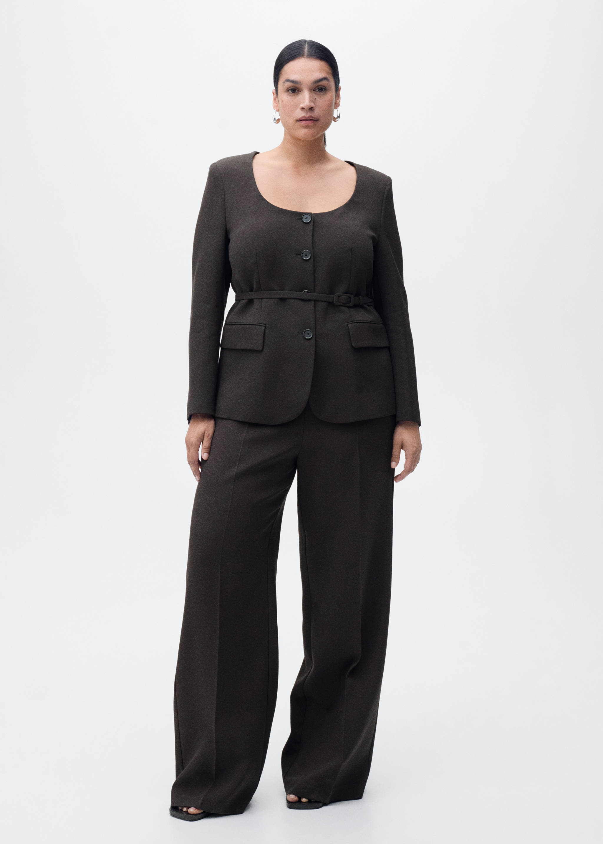 Blazer costume ceinture - Détail de l'article 3