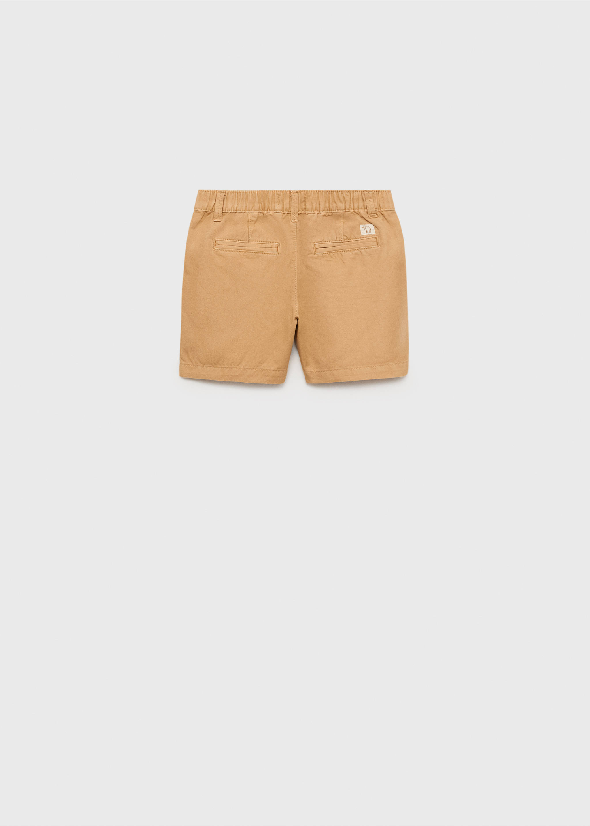 Cotton Bermuda shorts - Reverse of the article, Mustard. Ref: 87026715-00.