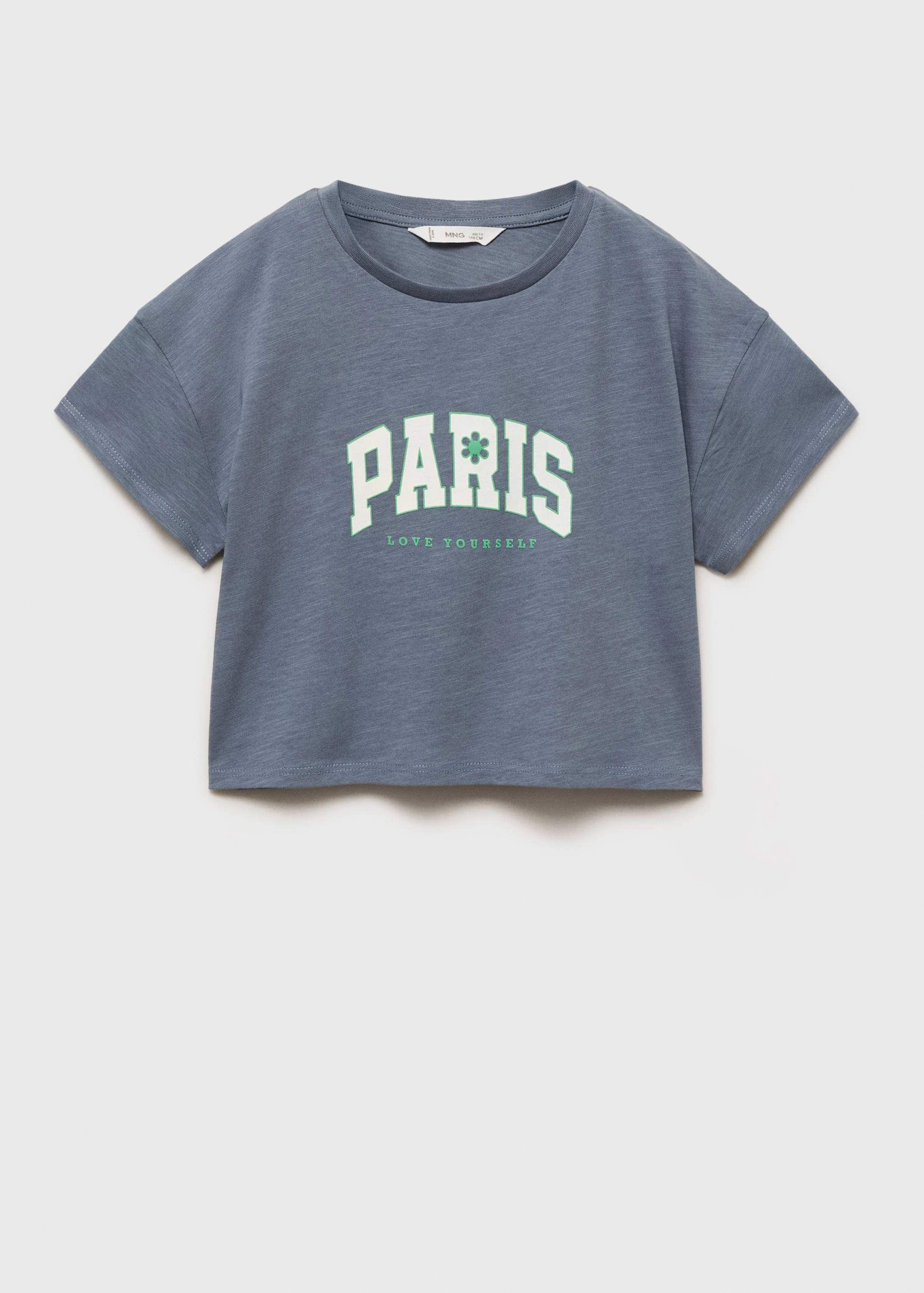 Printed cropped t-shirt - Article without model