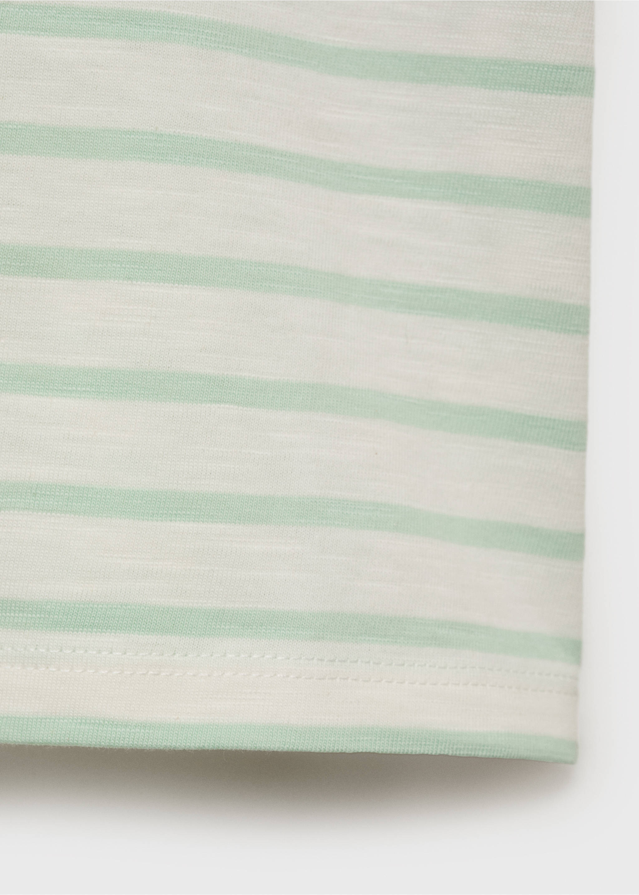 Patch striped t-shirt - Details of the article 0, Off White. Ref: 87026723-00.