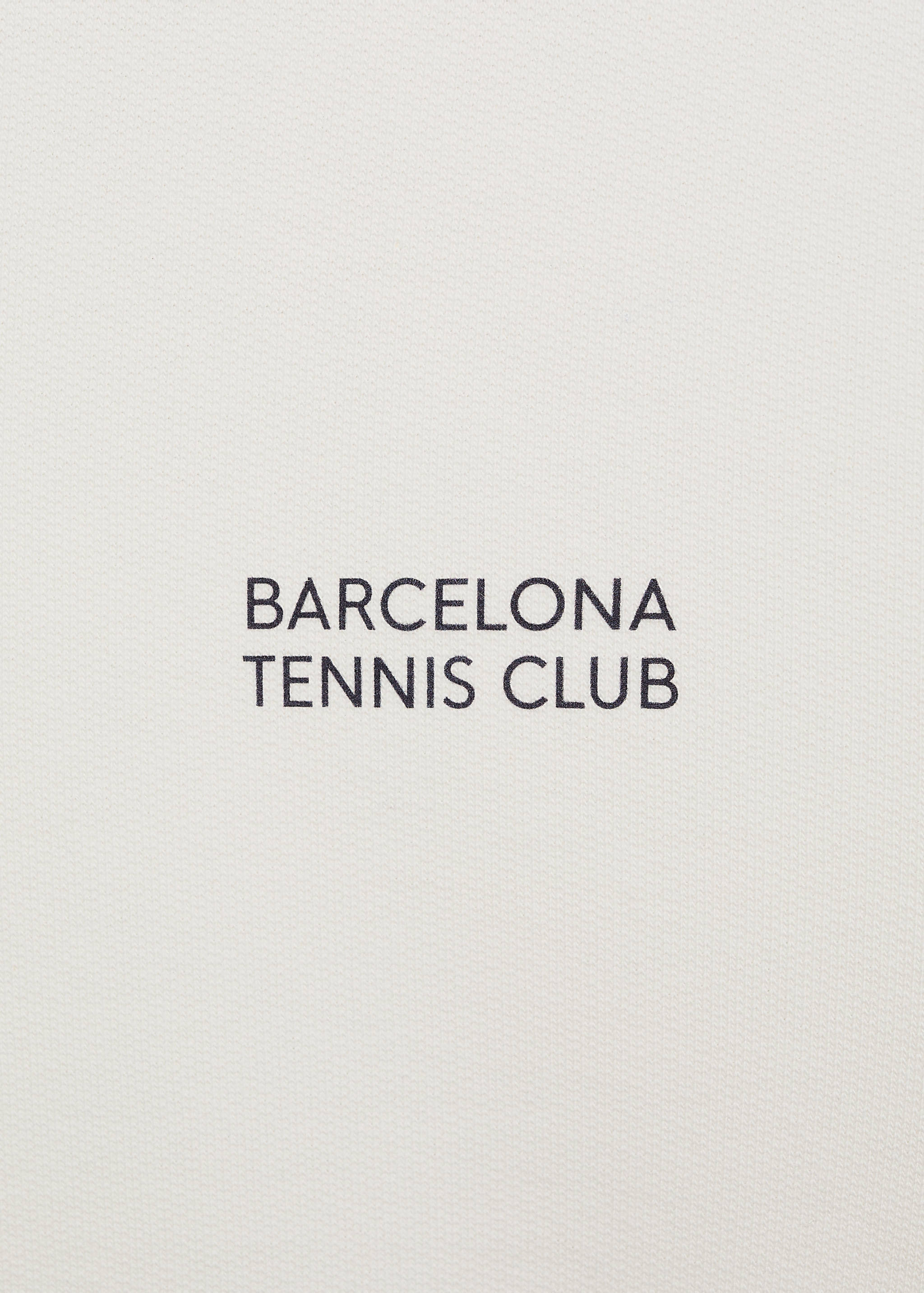 Sudadera algodón estampado texto - Detalle del artículo 8