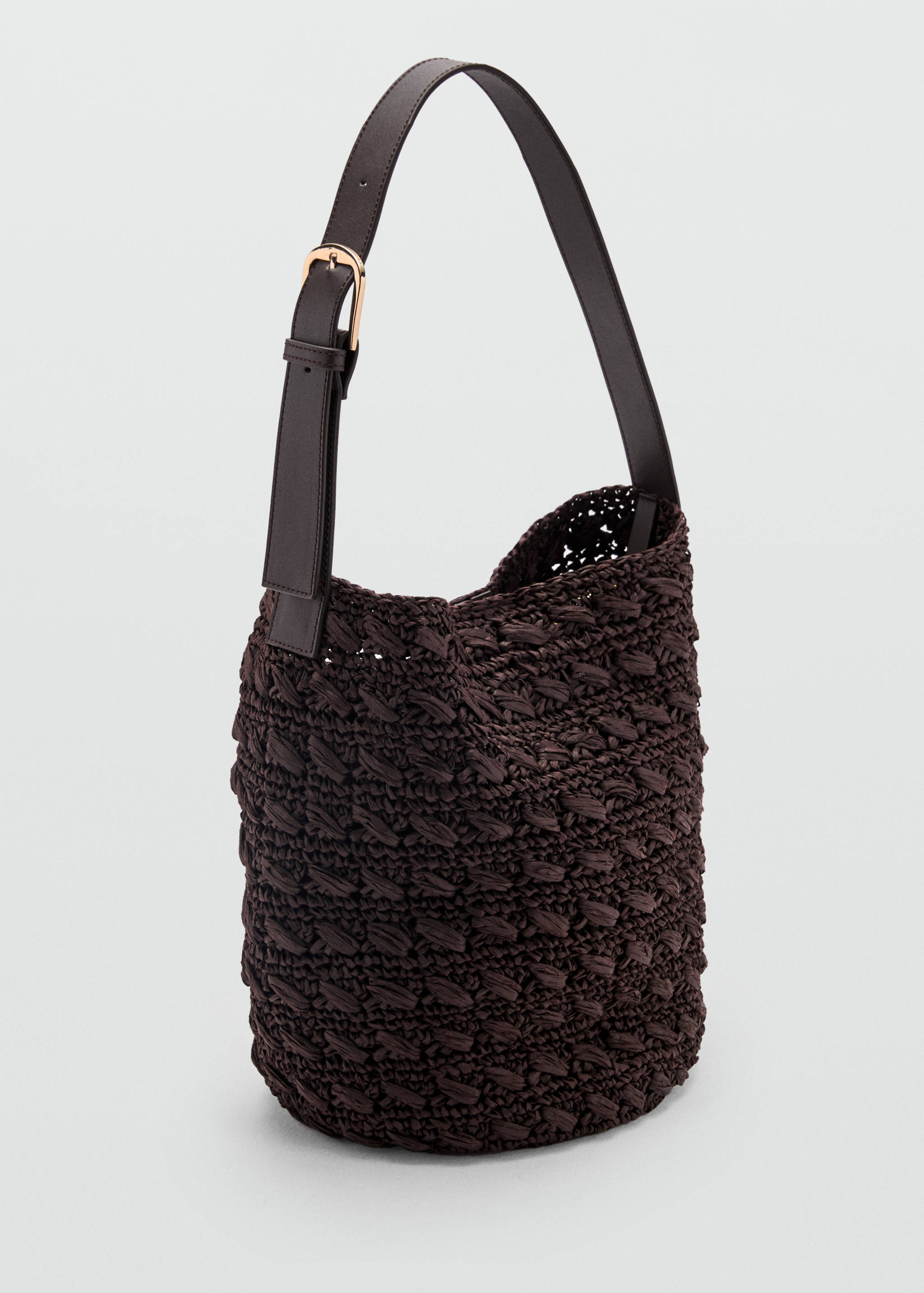 Bolso hombro fibra natural - Plano medio