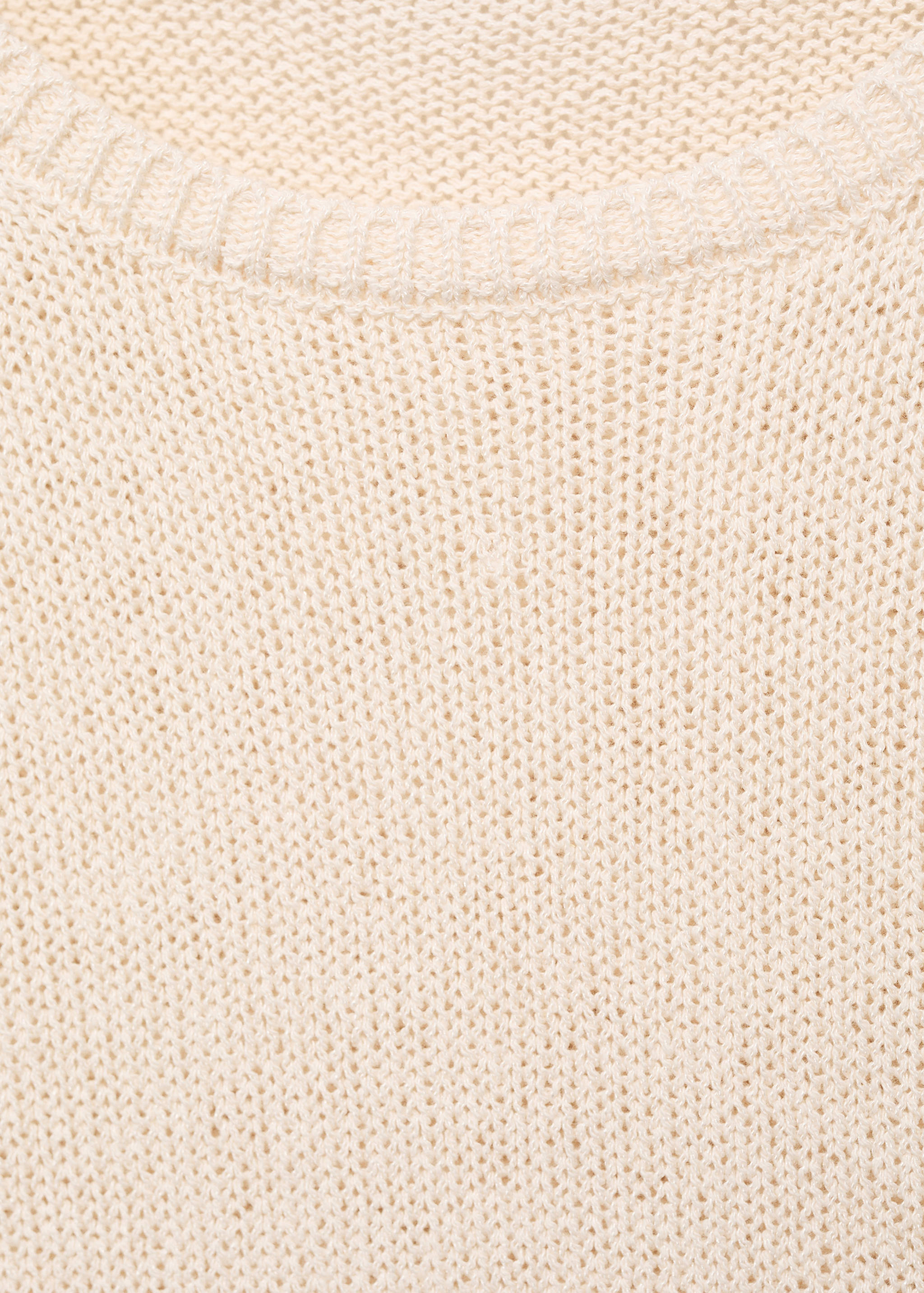 Jersey Baumwolle Strick mit kurzen Ärmeln - Detail des Artikels 8