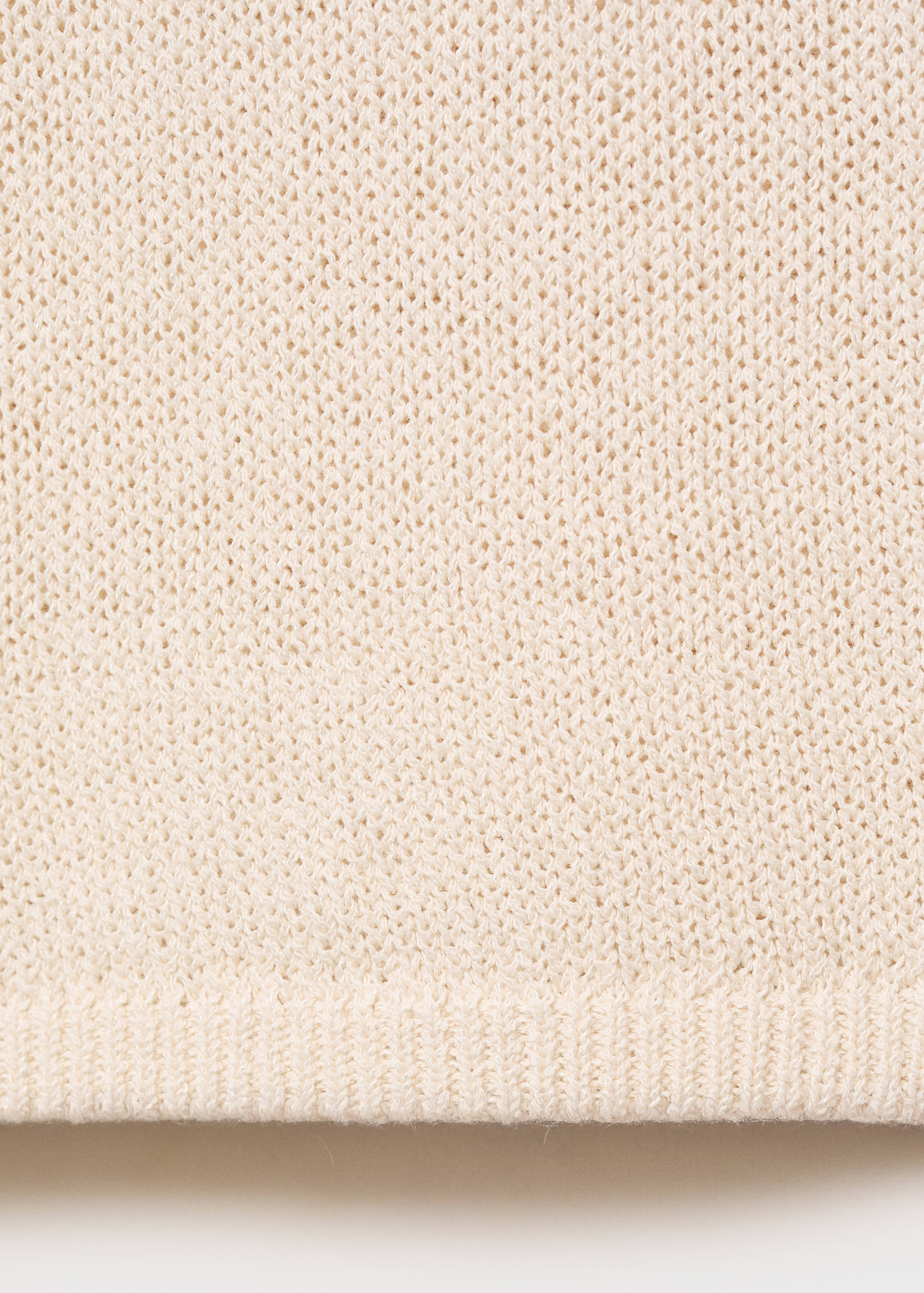 Jersey Baumwolle Strick mit kurzen Ärmeln - Detail des Artikels 0