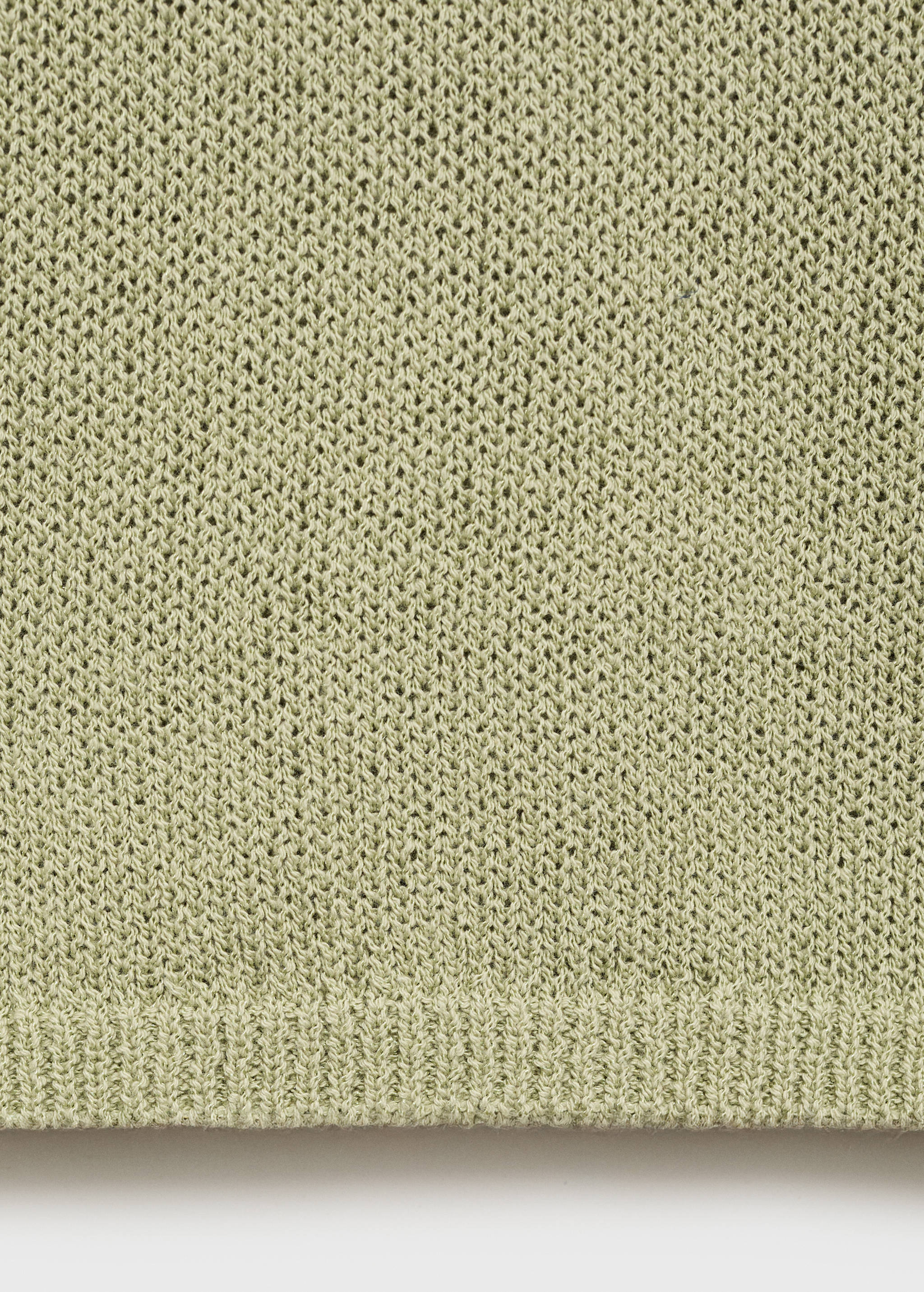 Jersey Baumwolle Strick mit kurzen Ärmeln - Detail des Artikels 0