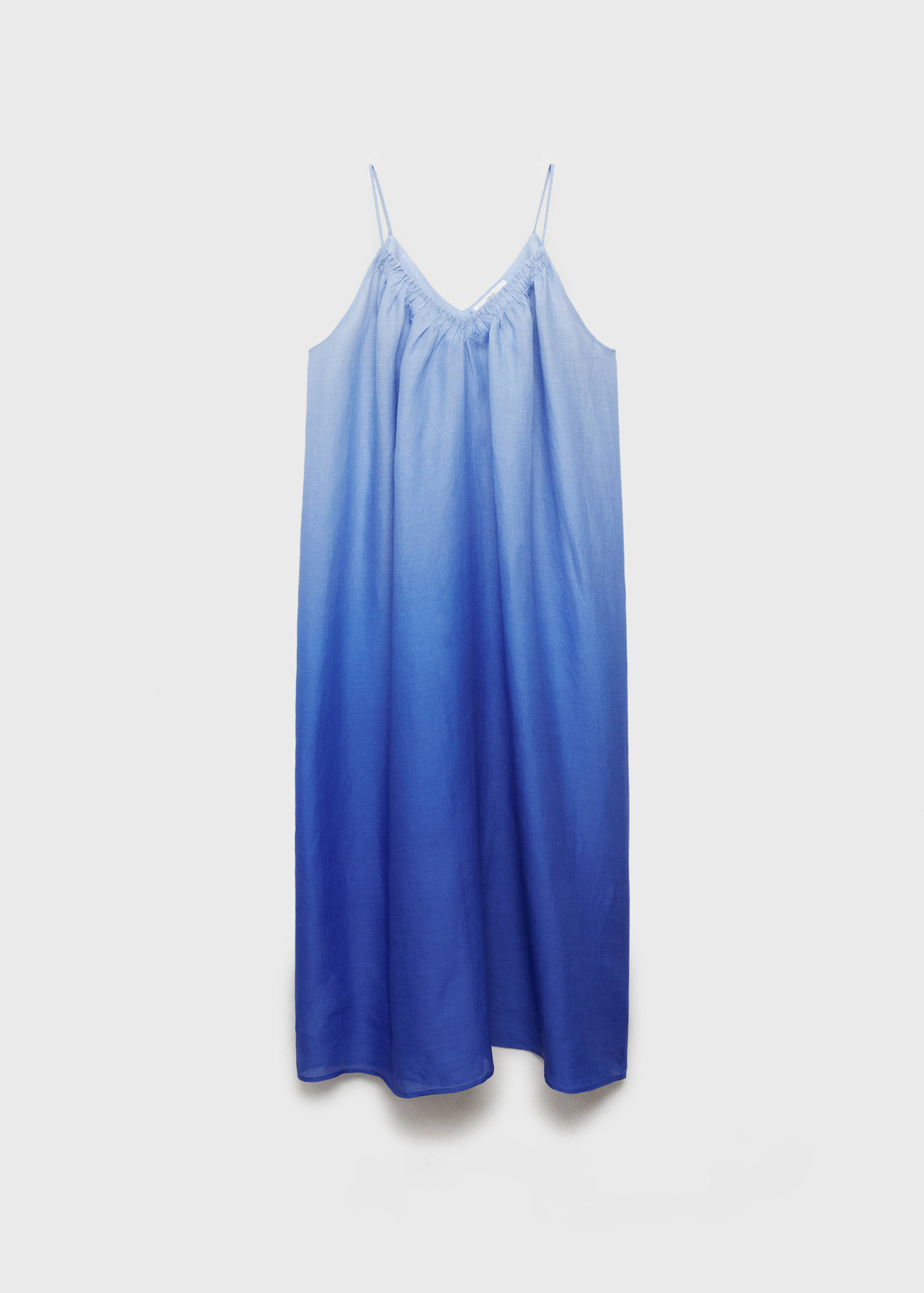 Ramie nightdress with degraded effect - Article without model