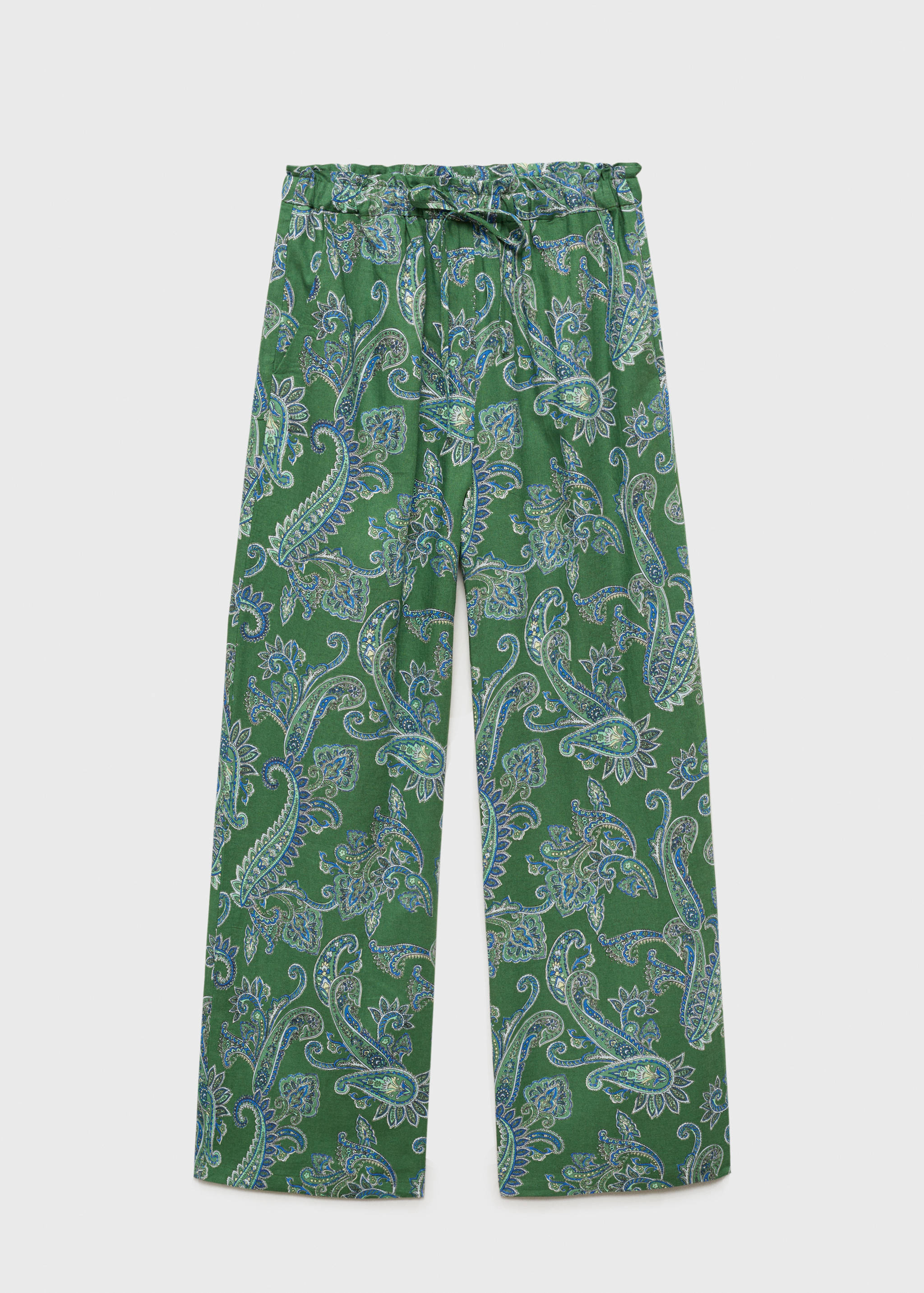 Paisley-print pants - Article without model