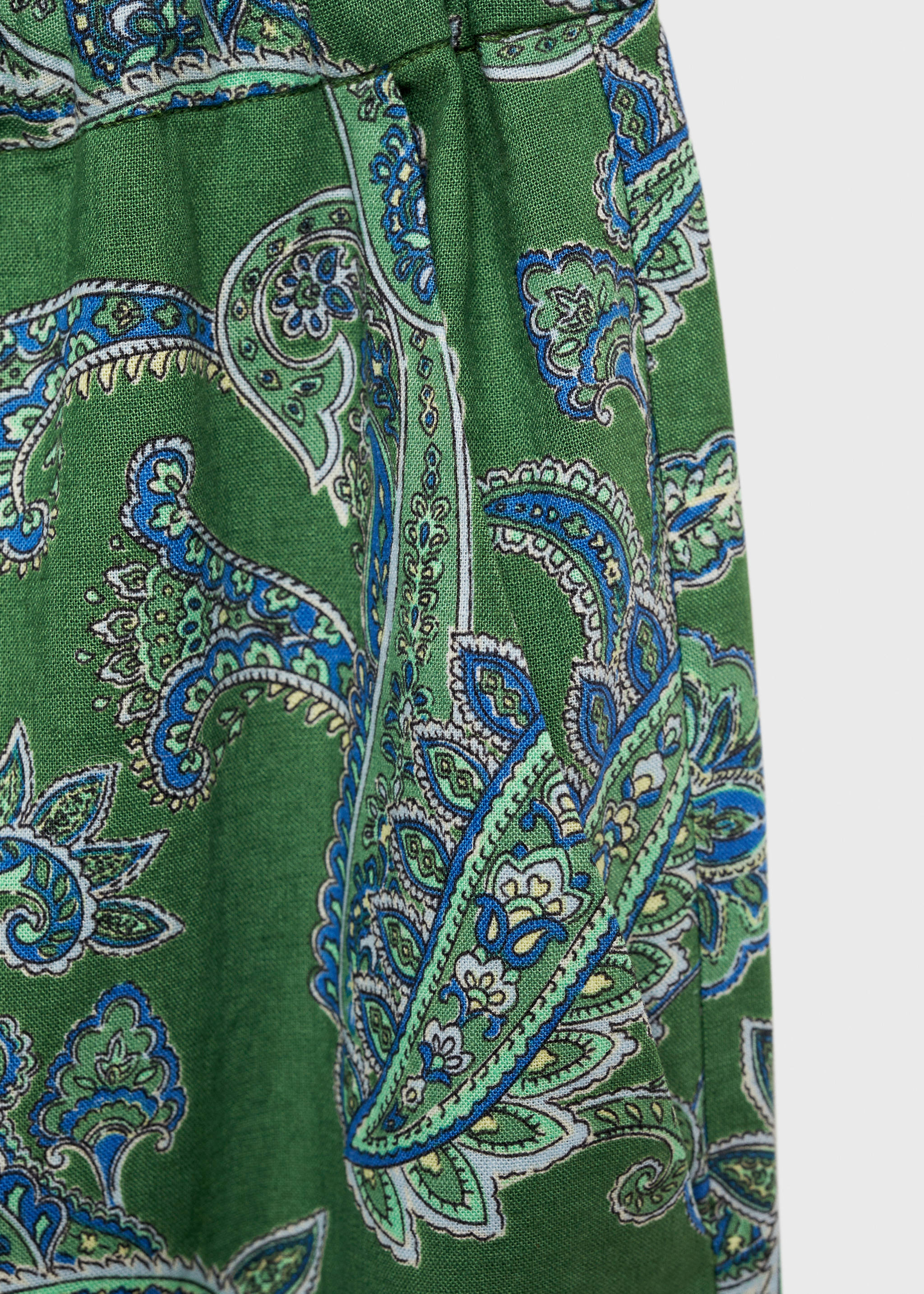 Paisley-print pants - Details of the article 8