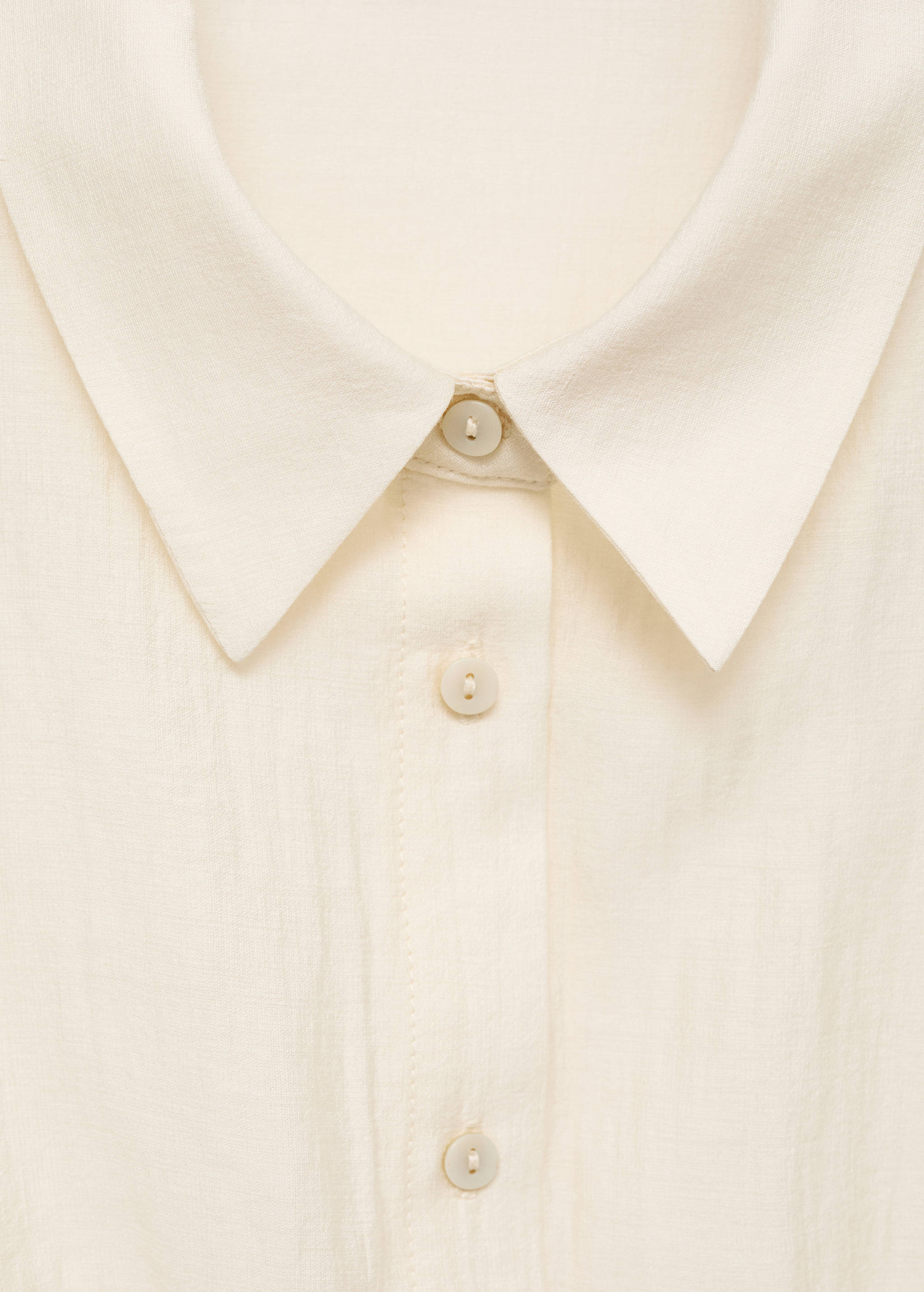 Short-sleeved pleated shirt - Details of the article 8