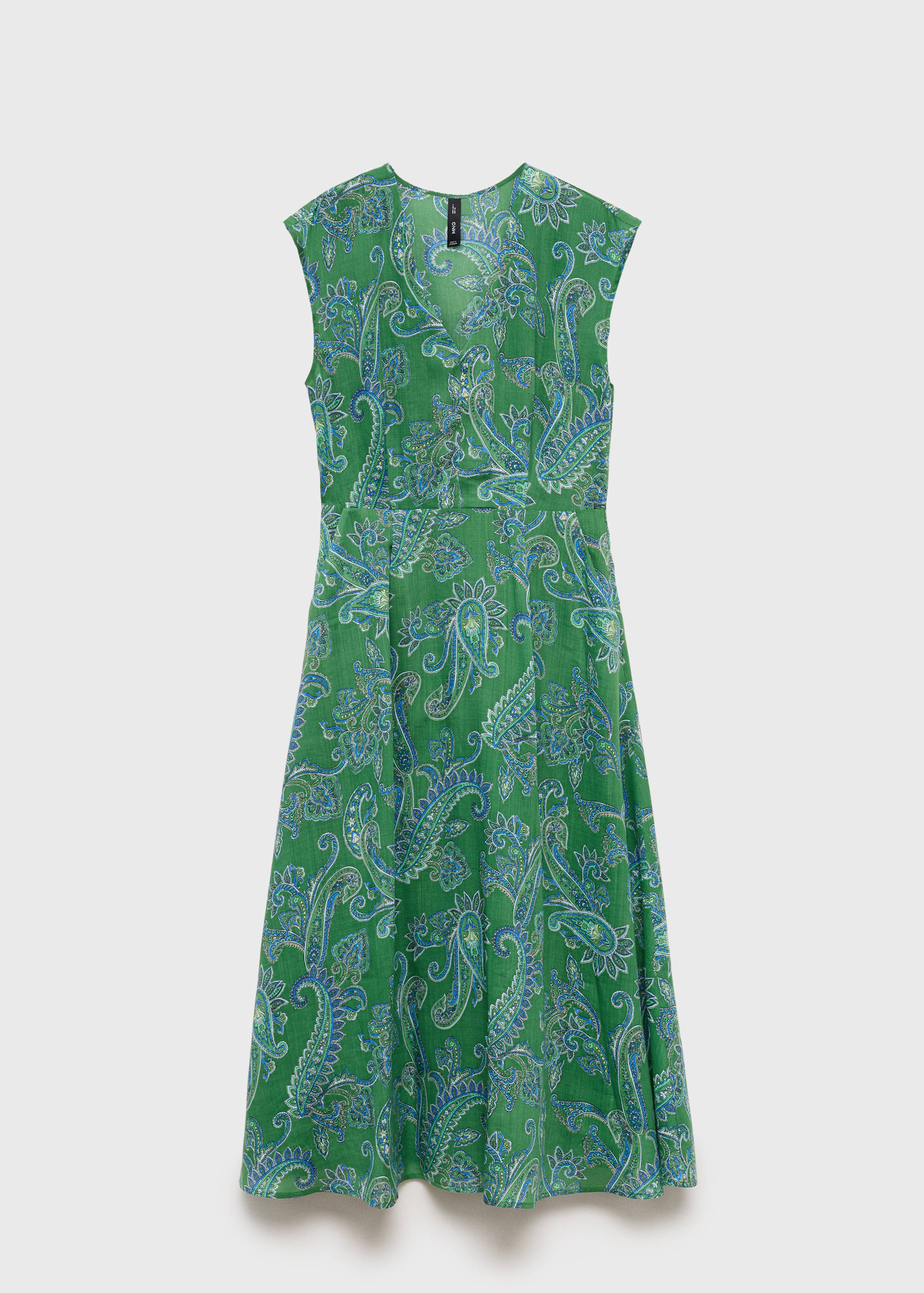 Kleid aus Ramie mit Paisleymuster - Artikel ohne Model