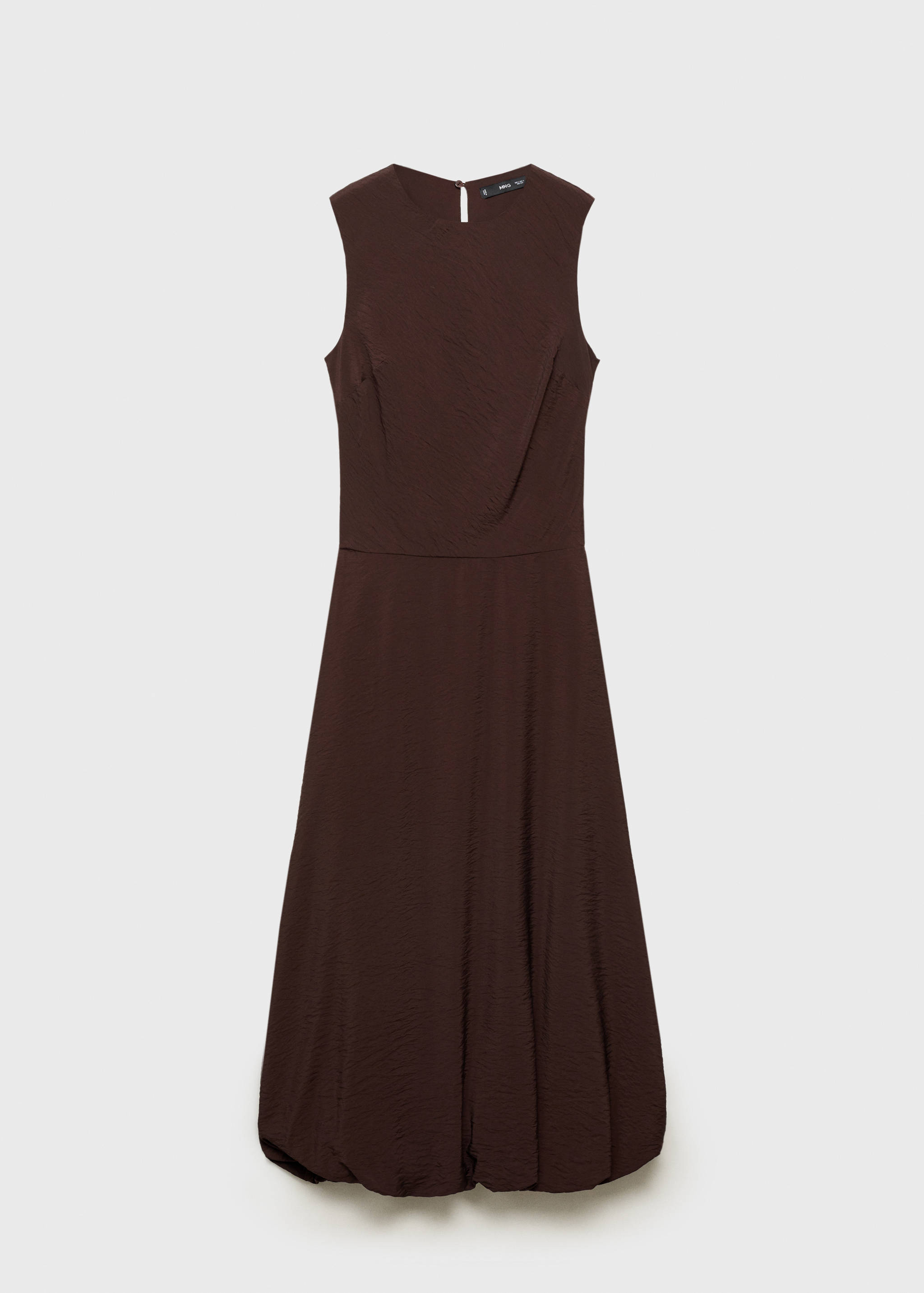Midi-dress with puffed hem - Article without model