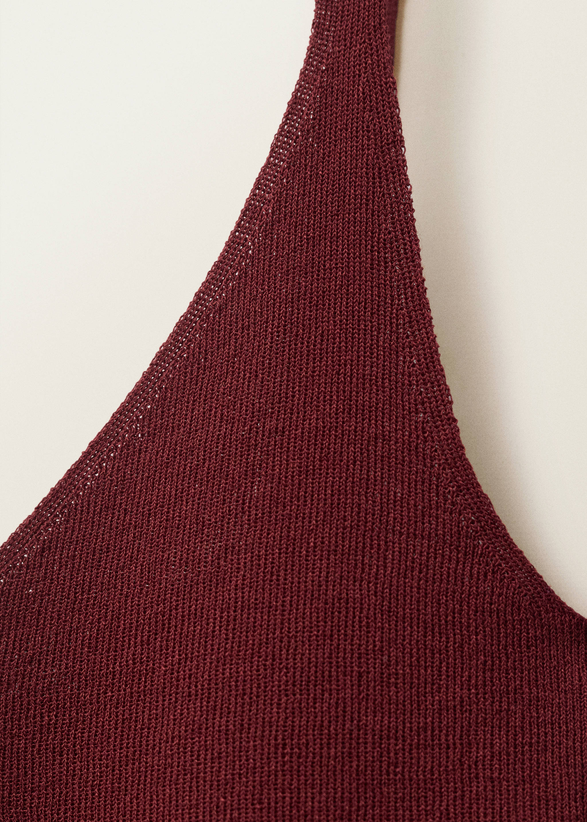 Fine-knit crop top - Details of the article 8