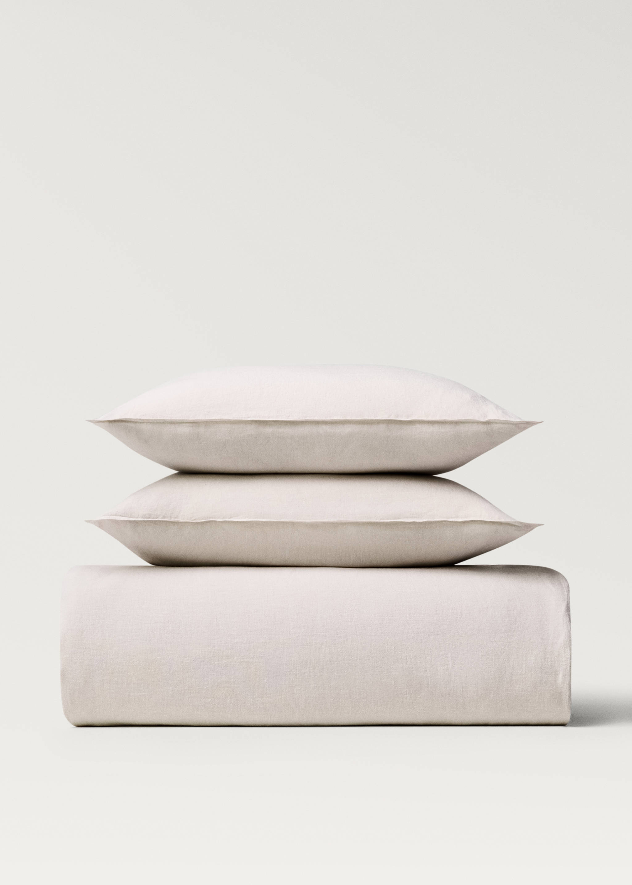 Washed linen duvet cover for 135/140 cm bed - Article without model