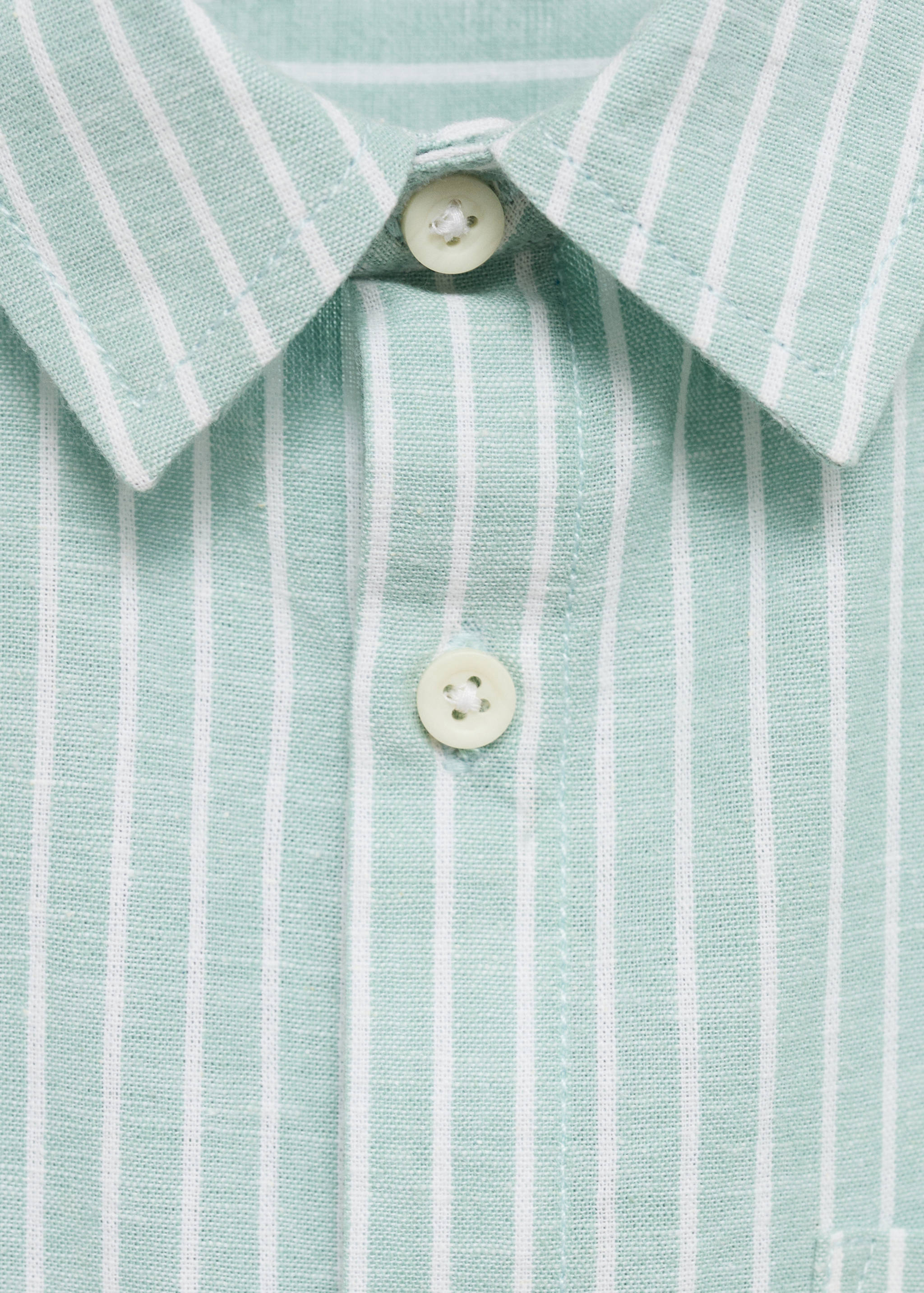 Camisa ratlles barreja lli - Detall de l'article 8