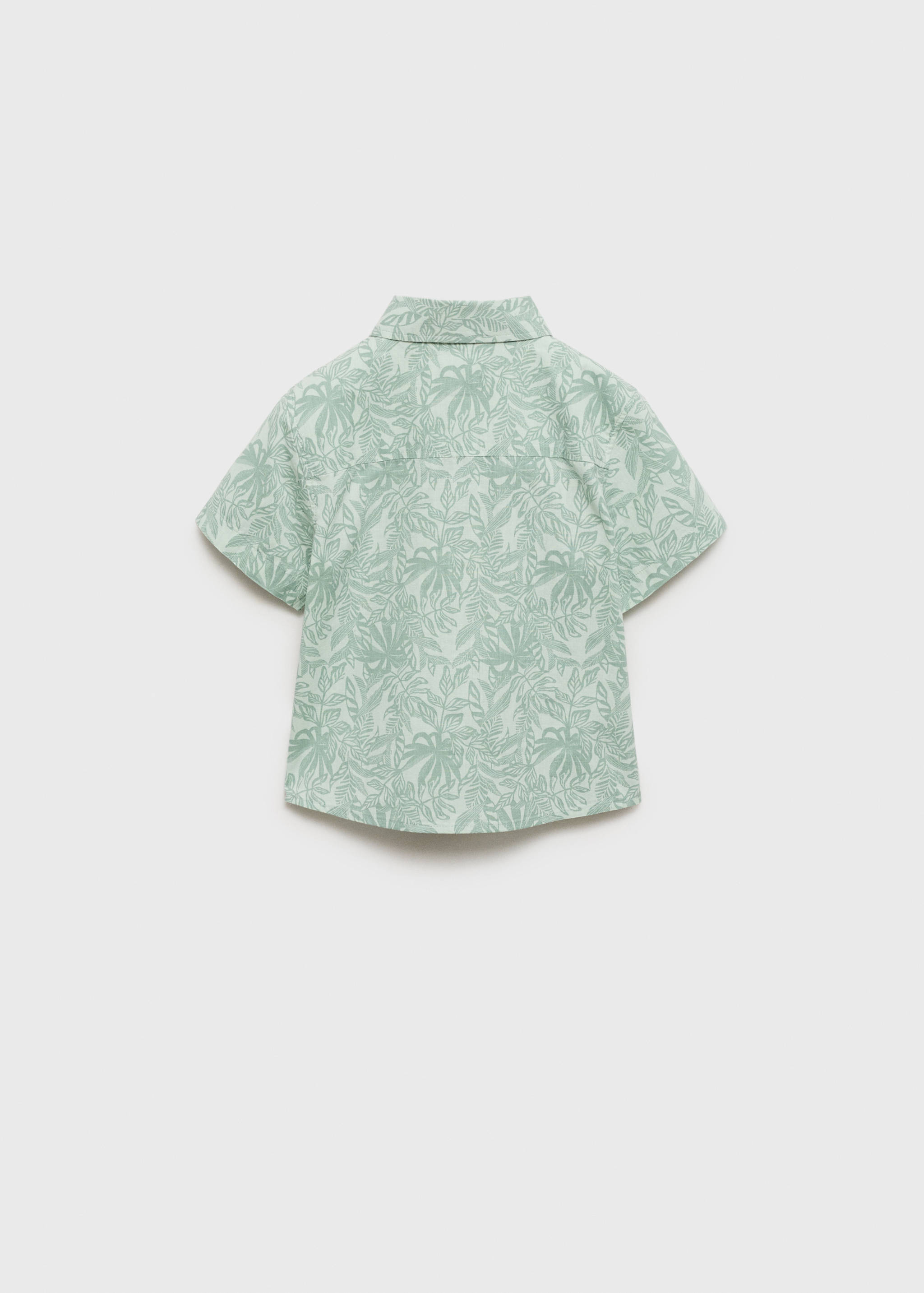 Camisa estampado floral - Reverso del artículo