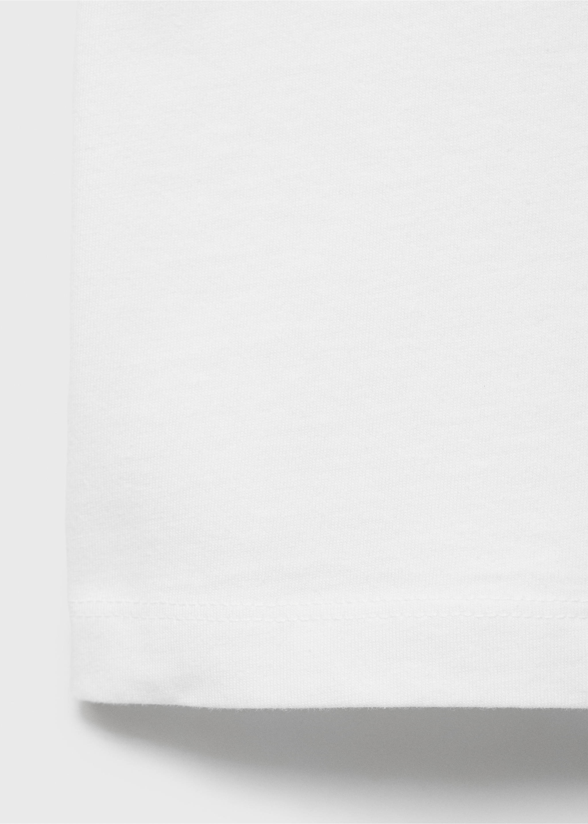 Samarreta estampada màniga curta - Detall de l'article 0, Blanc trencat. Ref: 87027691-00.