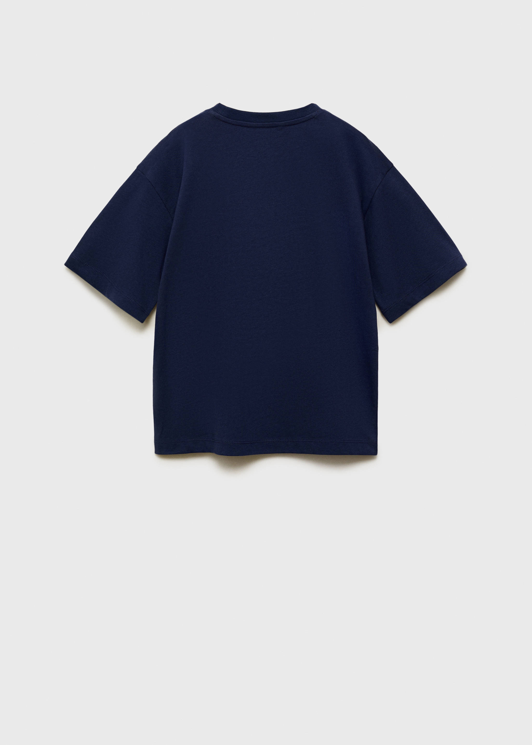 Kurzärmliges Print-T-Shirt - Rückseite des Artikels