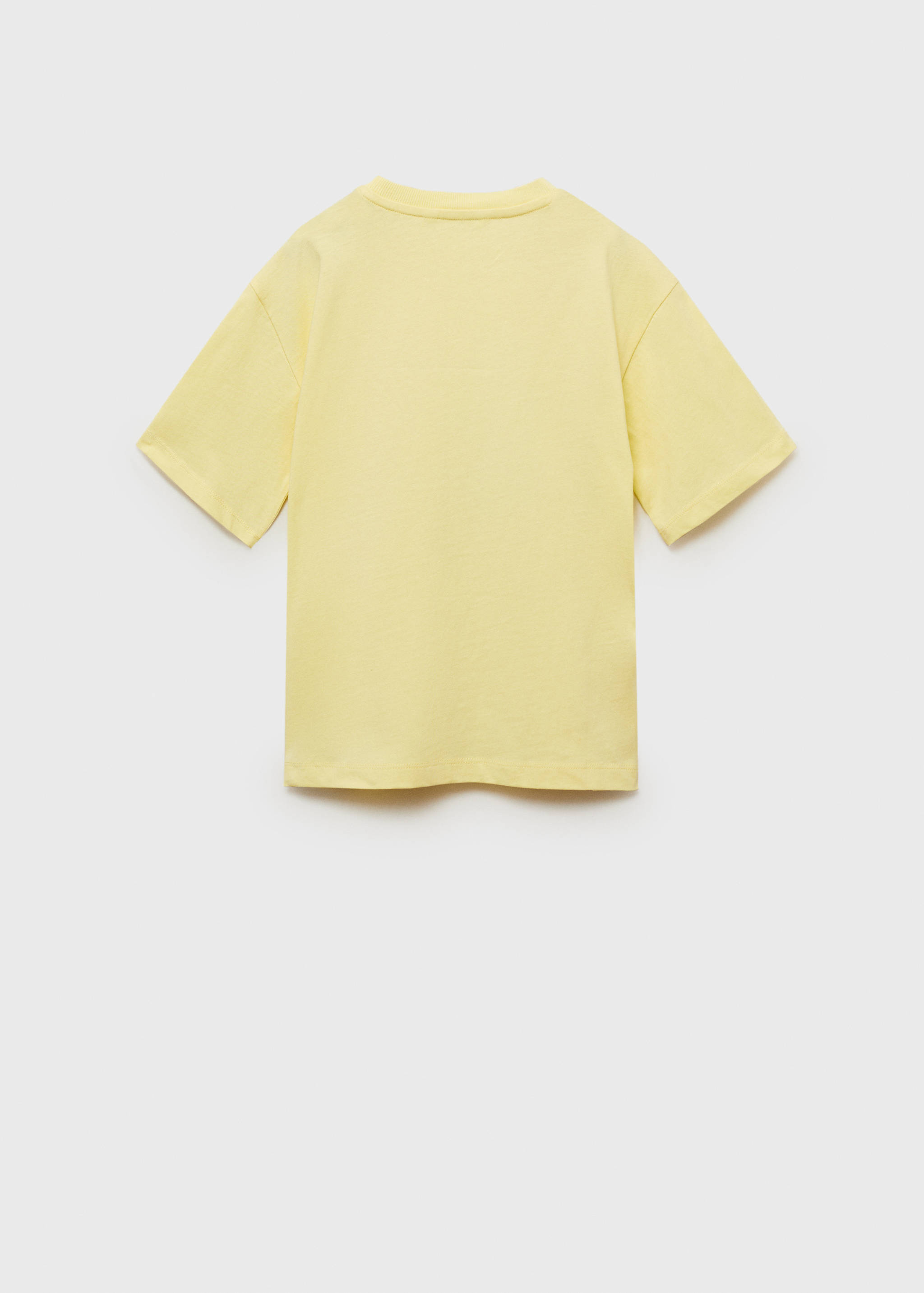 Short-sleeved printed t-shirt - Reverse of the article