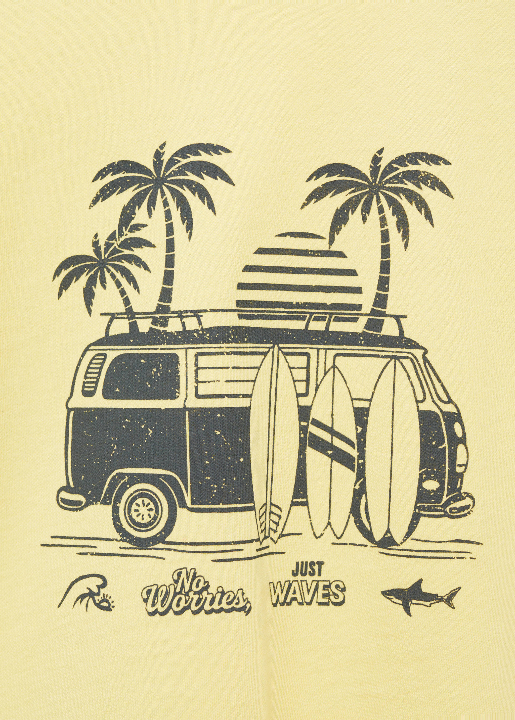 Short-sleeved printed t-shirt - Details of the article 8