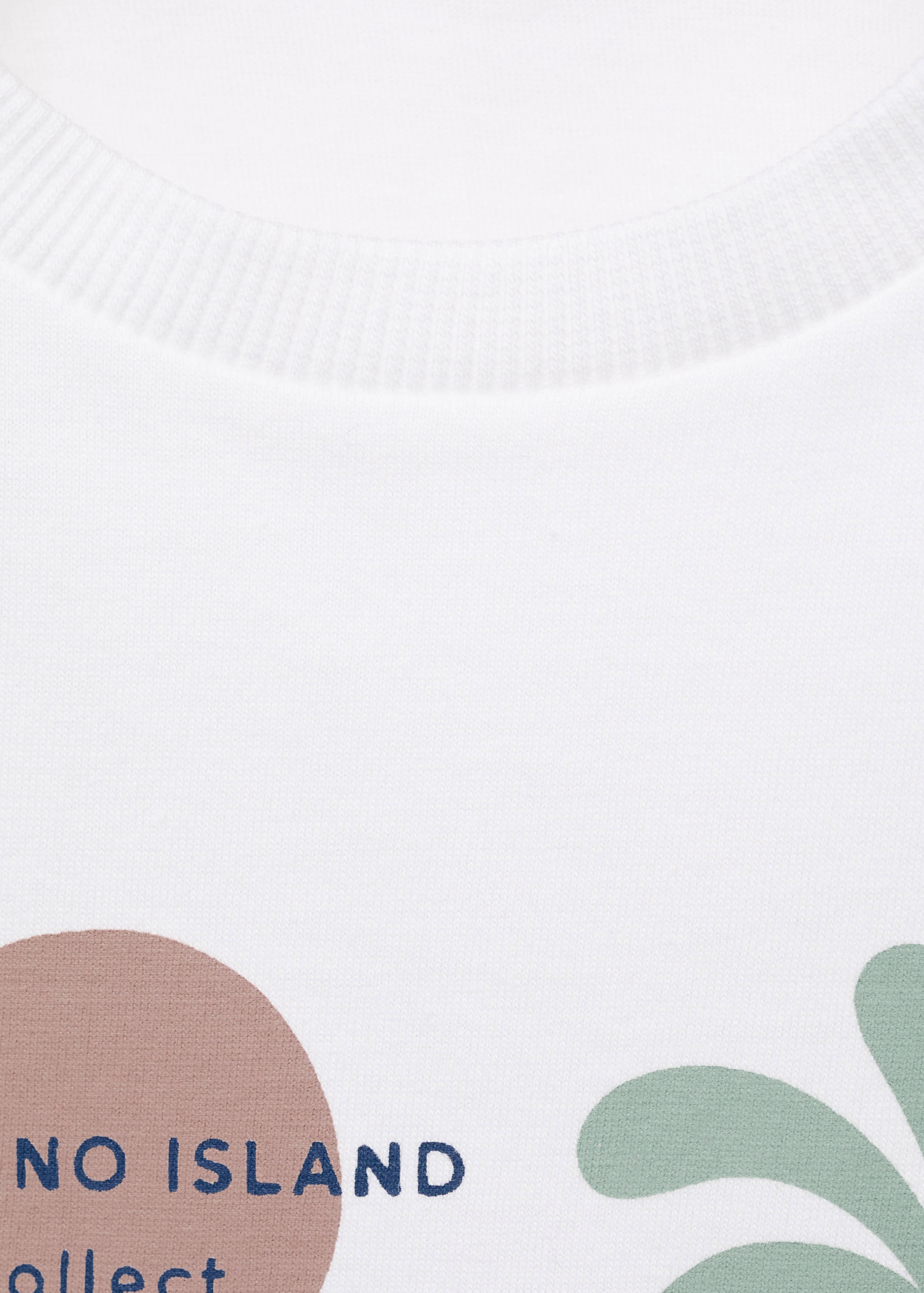Printed cotton-blend t-shirt - Details of the article 0
