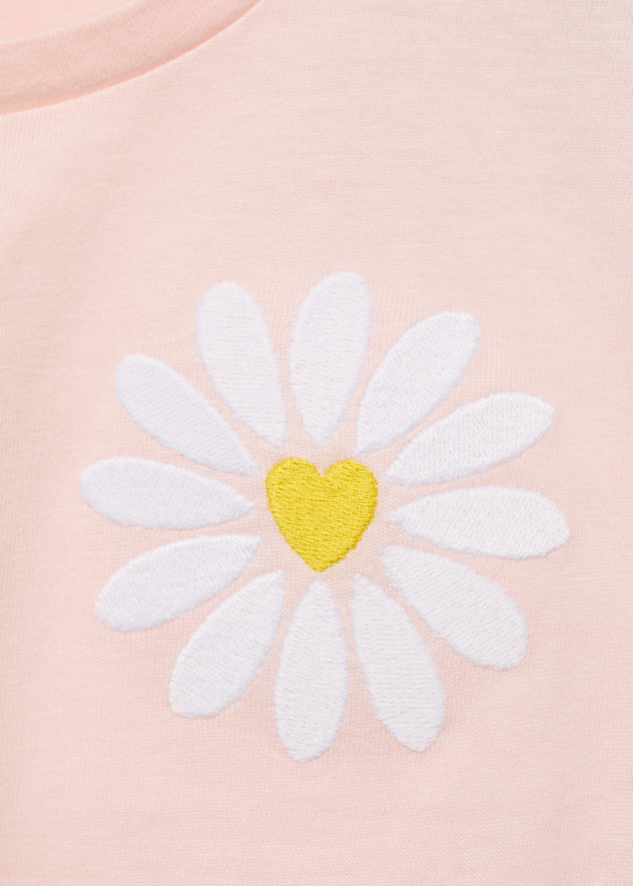 Floral-embroidered t-shirt - Details of the article 8