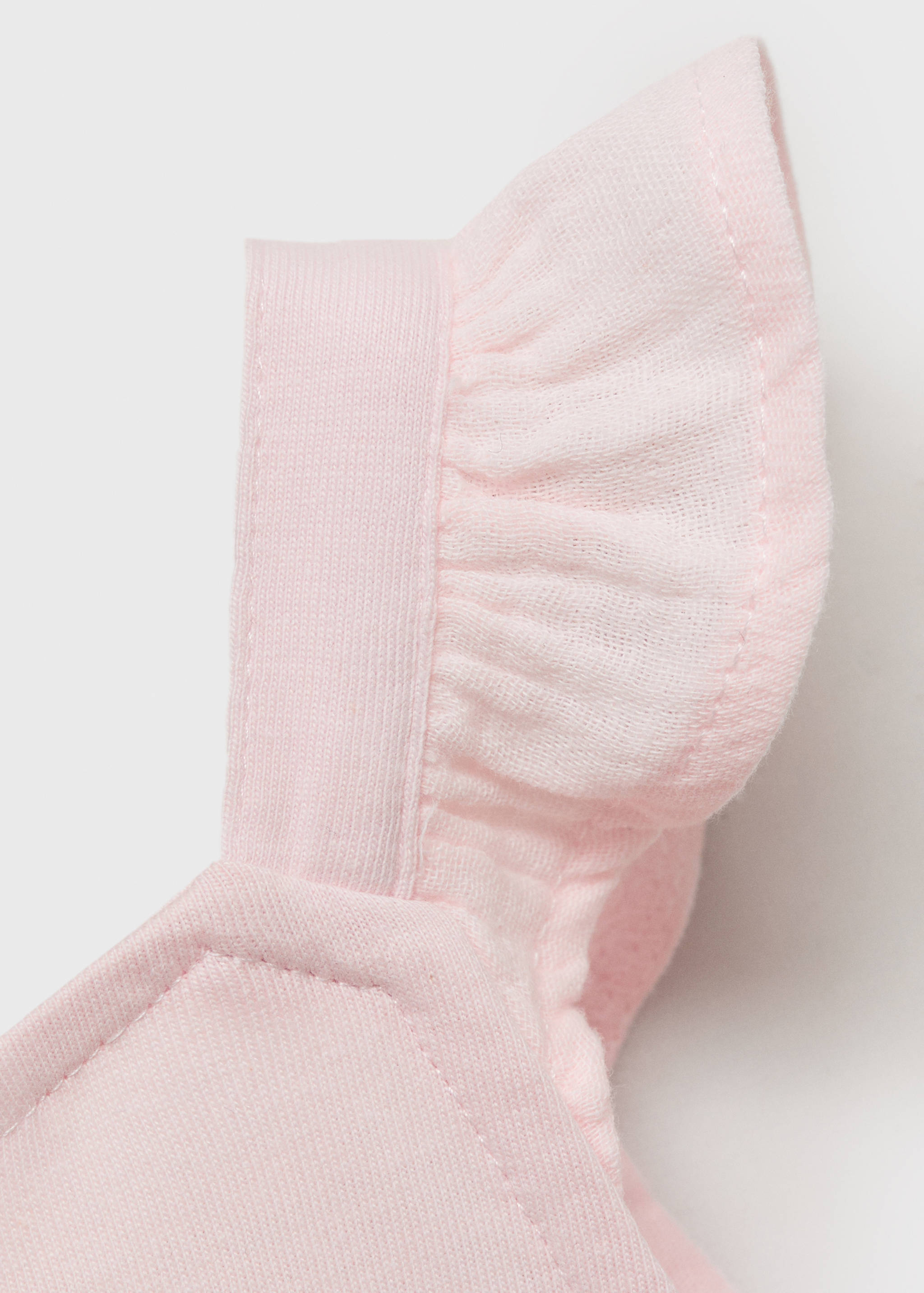 Ruffle textured T-shirt - Details of the article 0