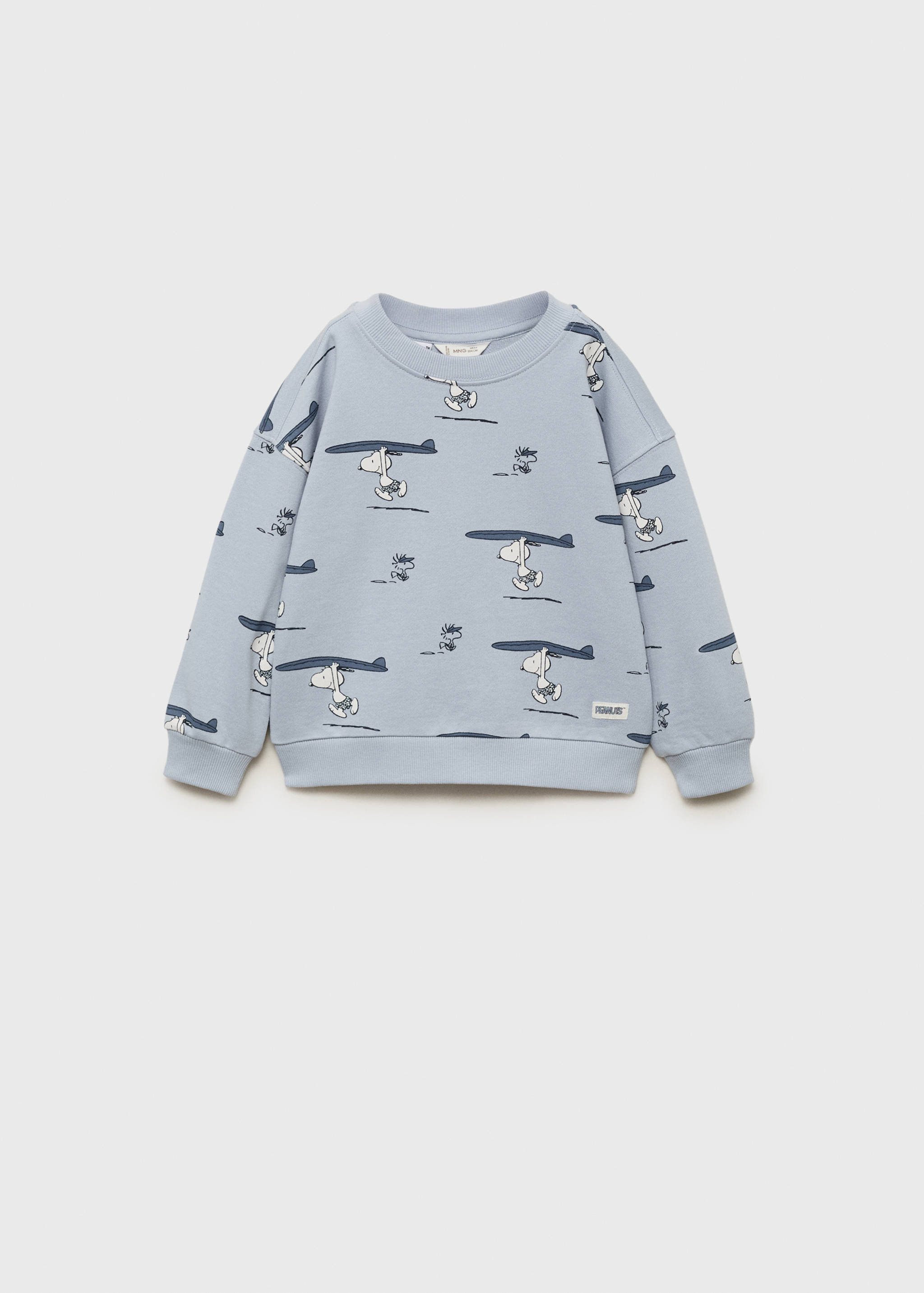 Sweatshirt i bomull Snoopy - Artikel utan modell