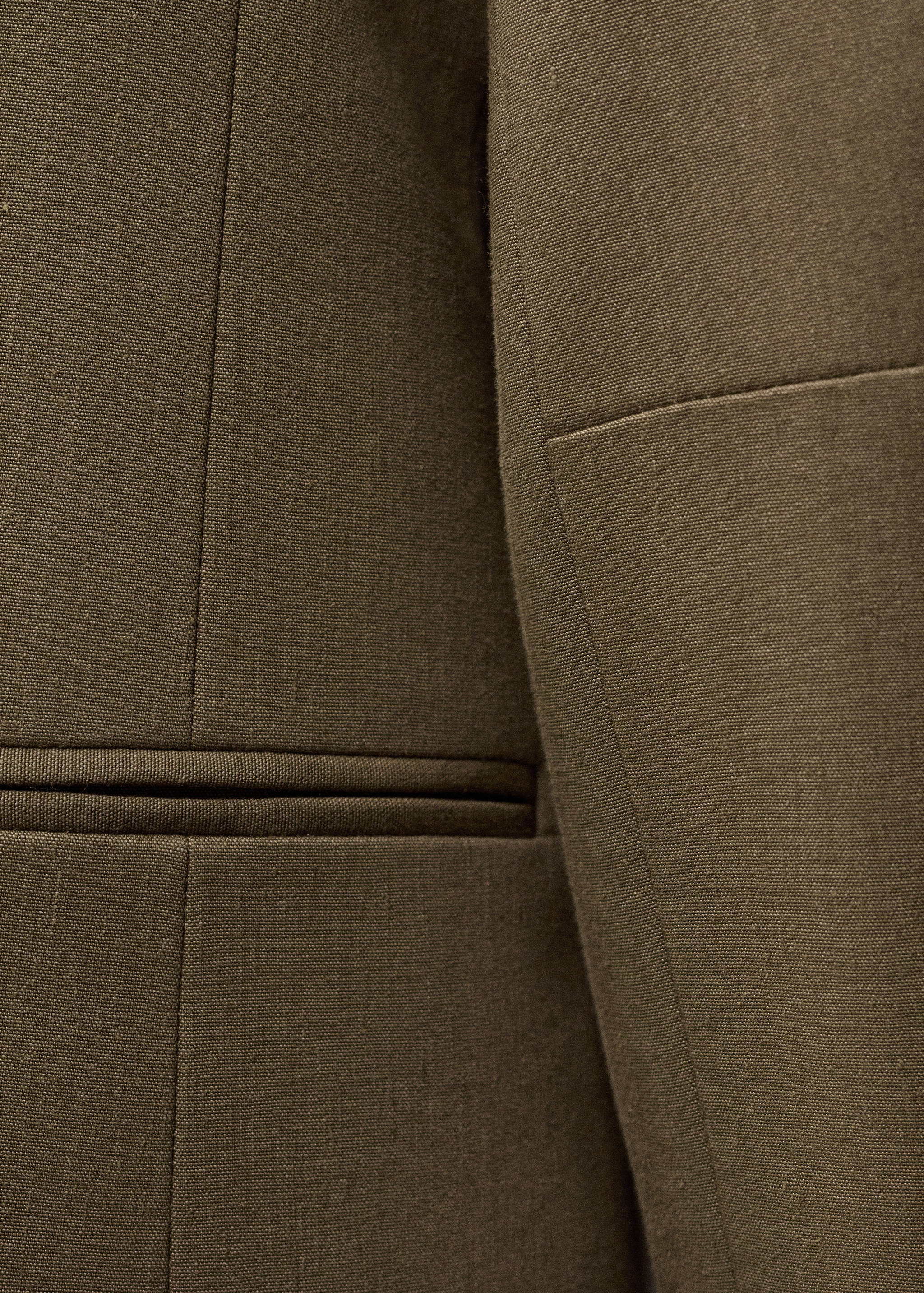 Seamless linen suit jacket - Details of the article 8