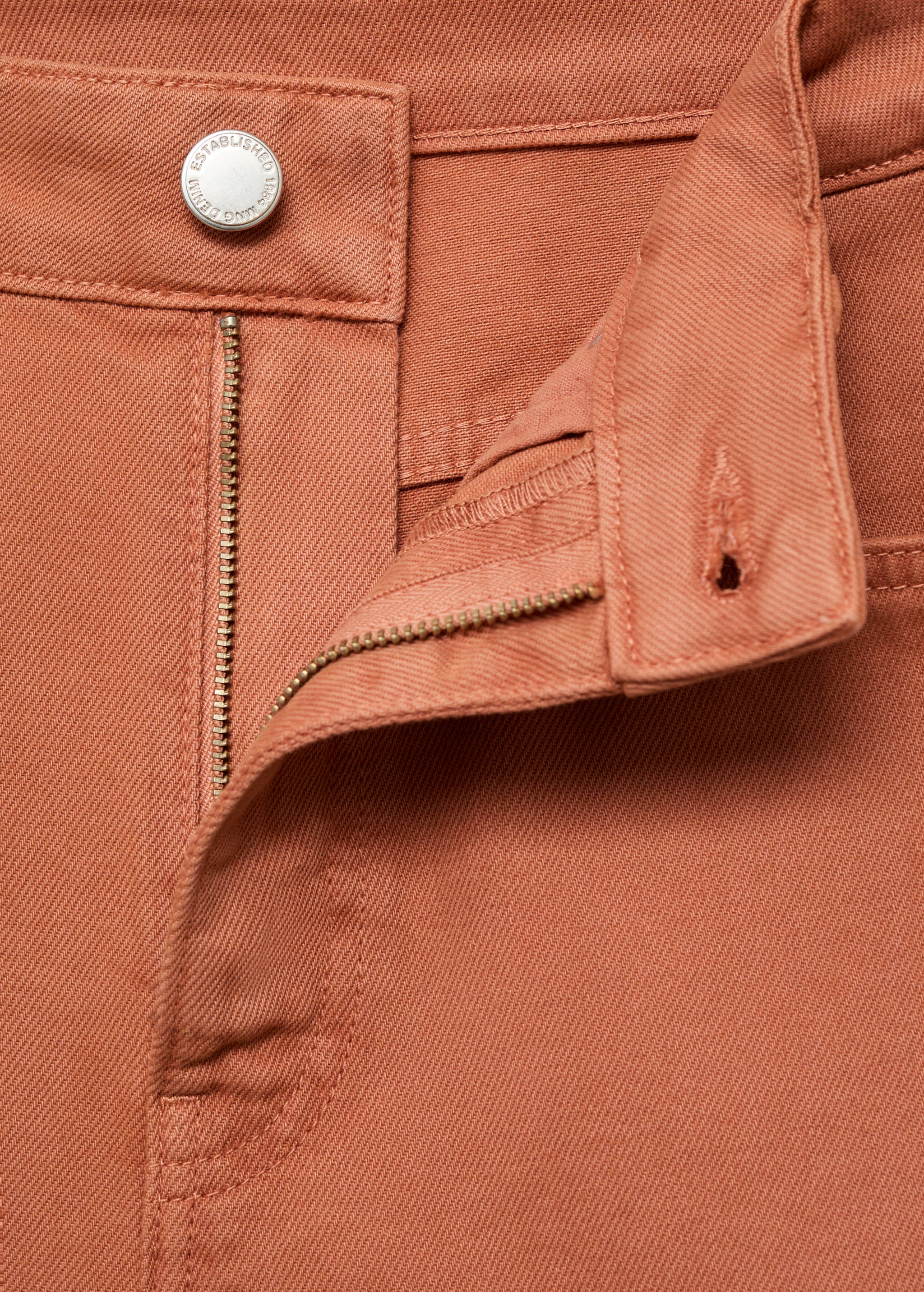 High-waisted wideleg jeans - Details of the article 0