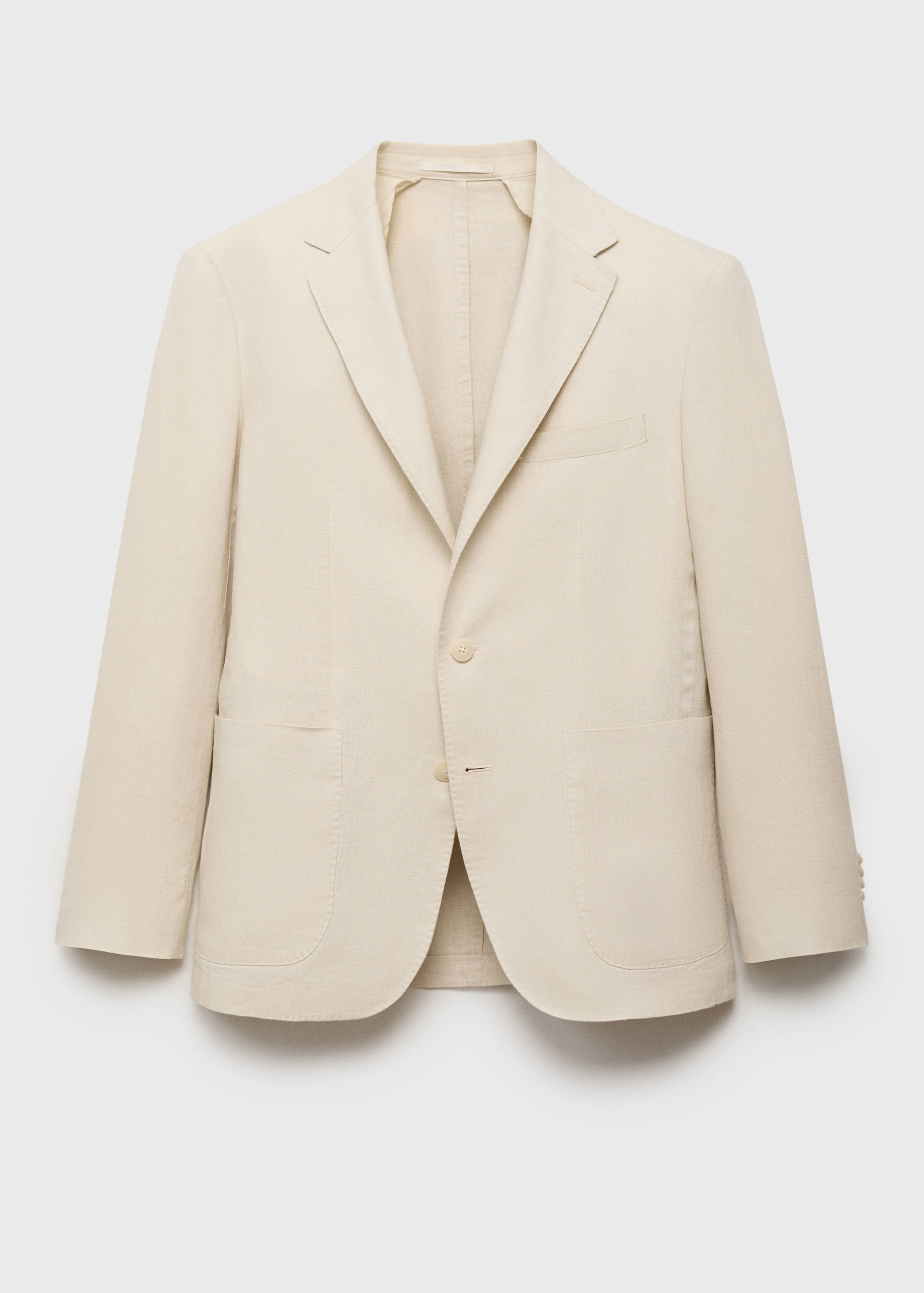 Salerno 100% linen slim fit suit blazer - Article without model