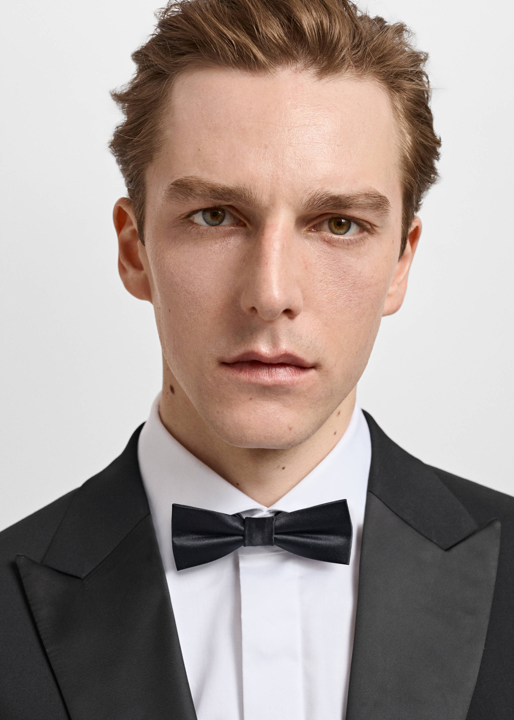 Satin lapels suit blazer - Details of the article 1