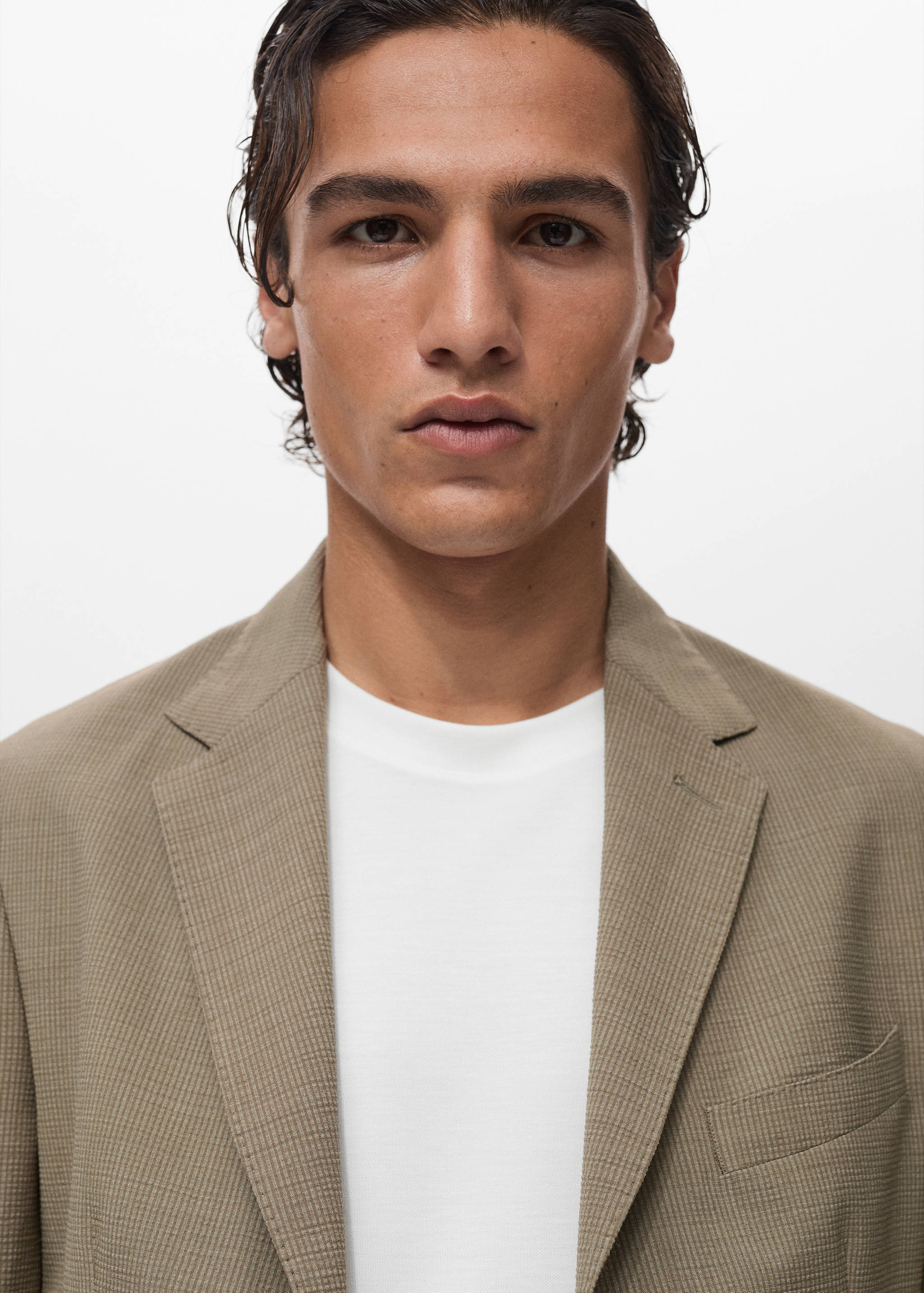 Veste de costume slim fit laine froide - Détail de l'article 1