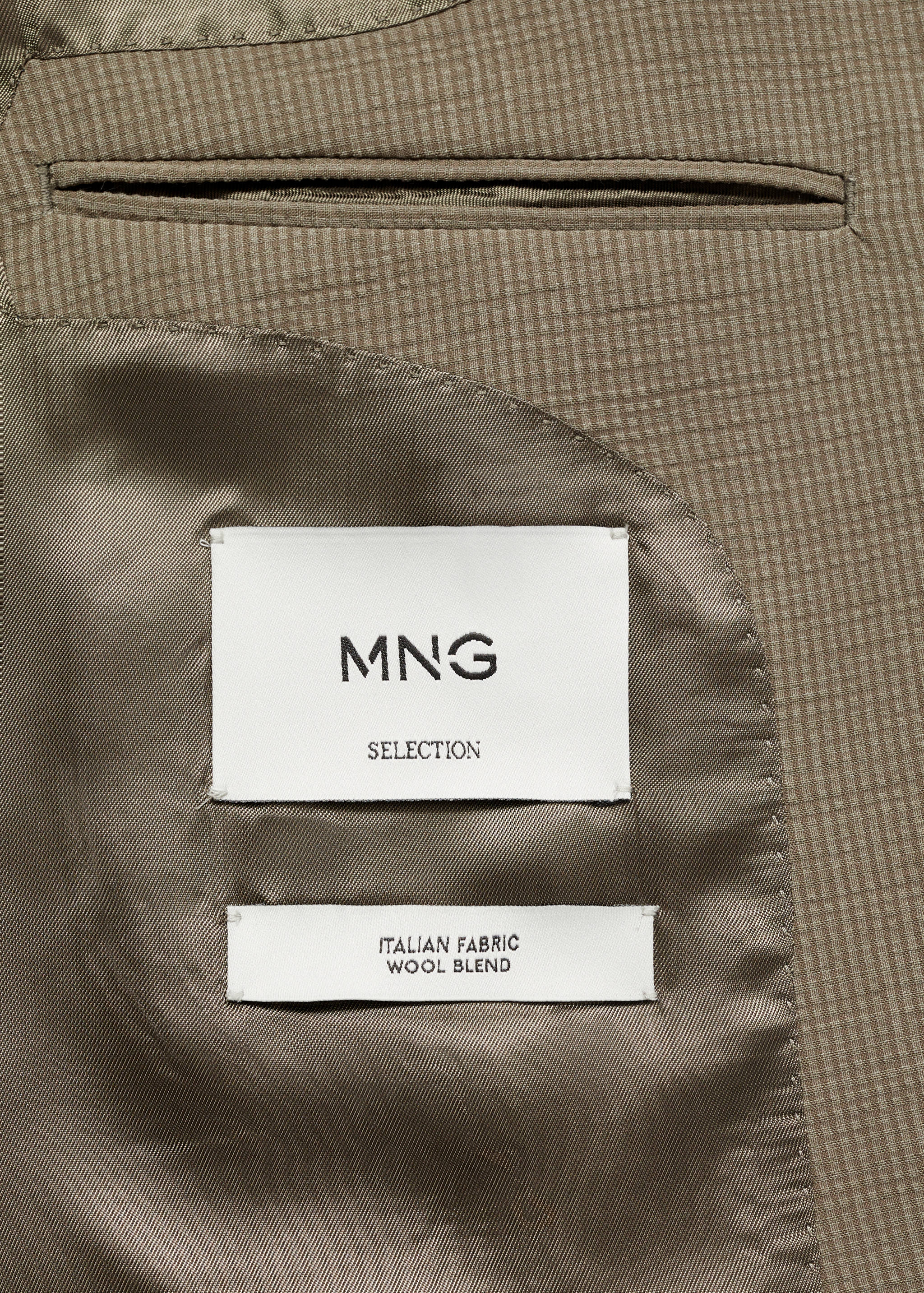 Veste de costume slim fit laine froide - Détail de l'article 0