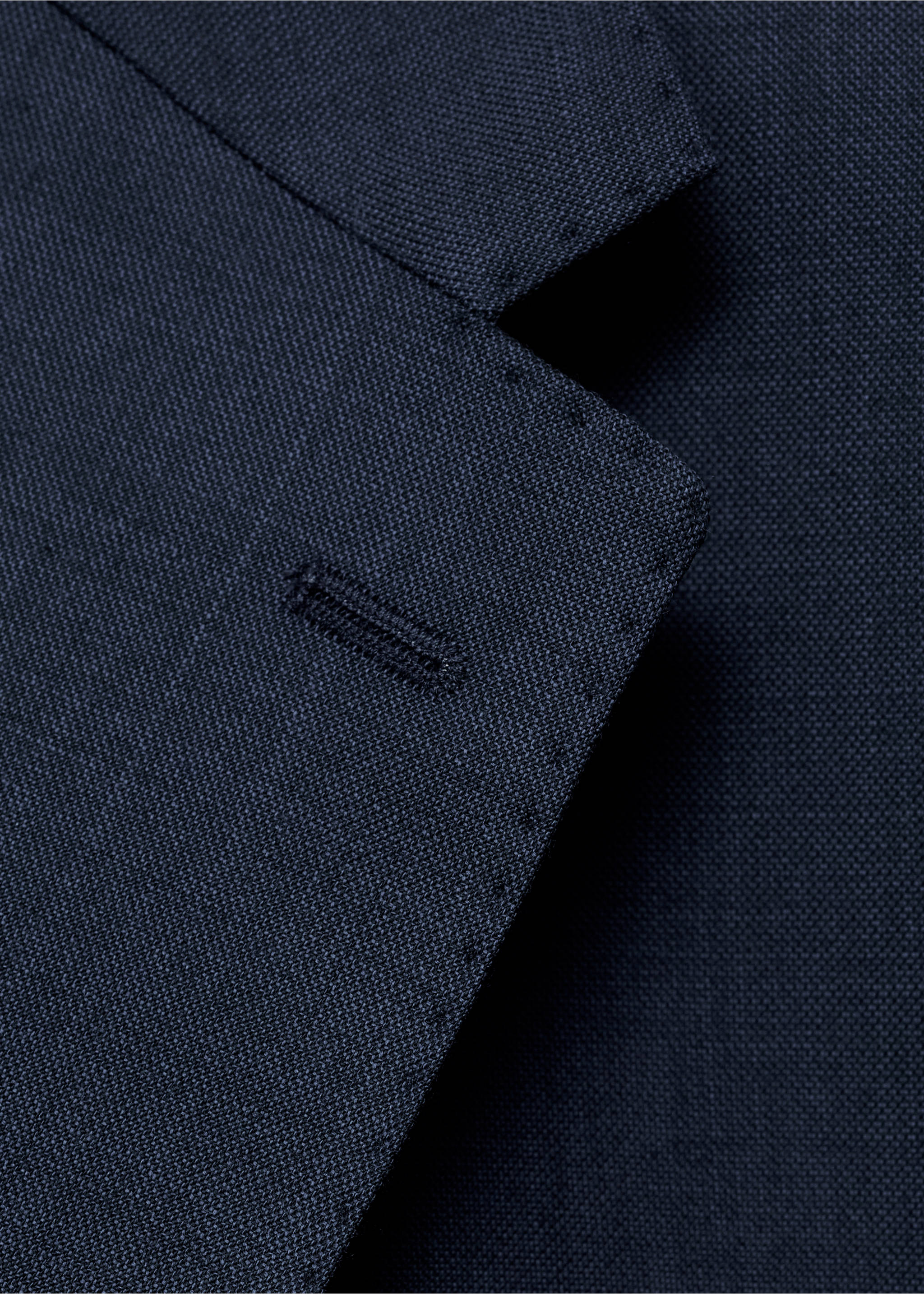 Veste costume Venecia 100 % laine vierge - Détail de l'article 8, Bleu marine. Ref: 87027893-00.