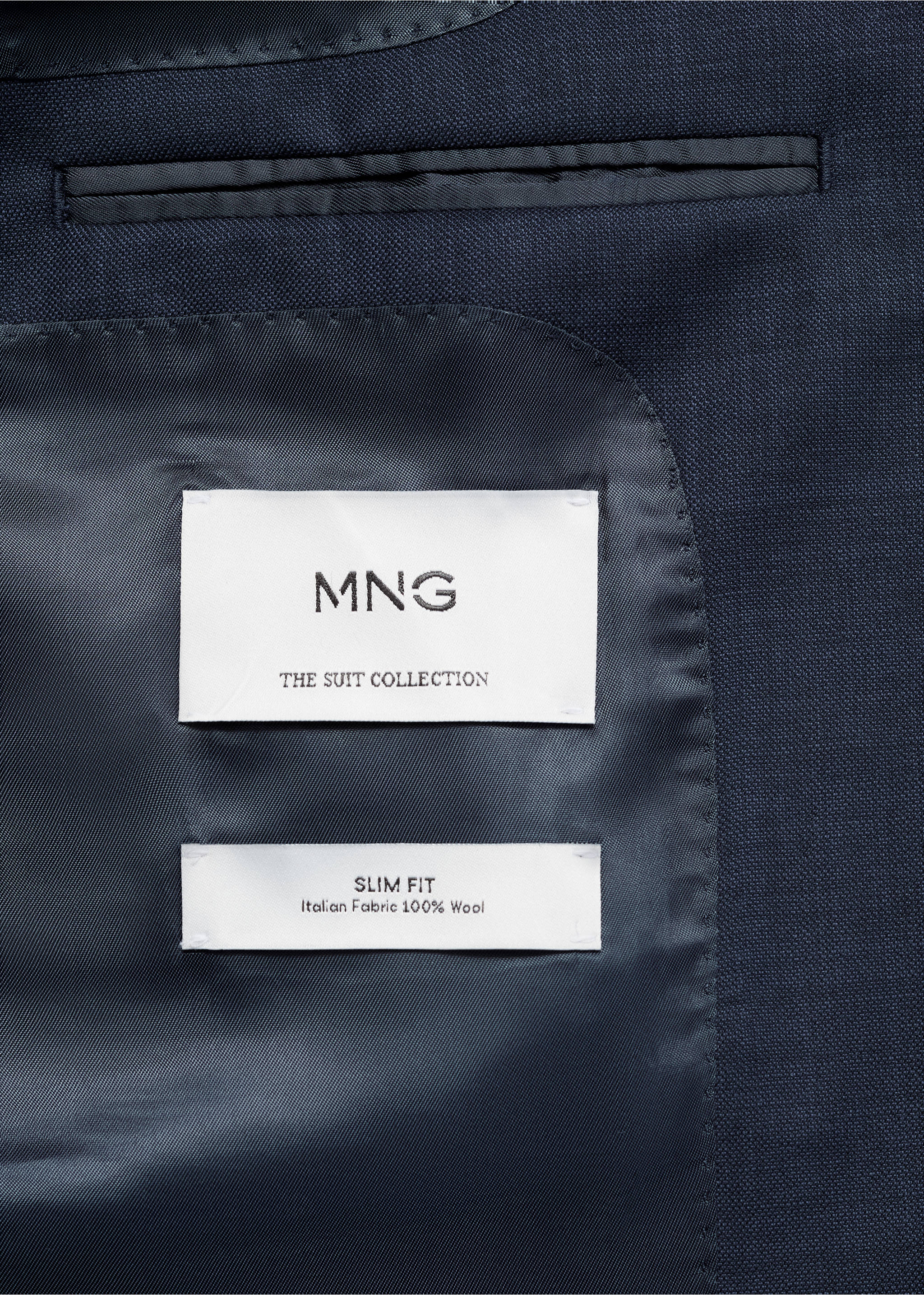 Veste costume Venecia 100 % laine vierge - Détail de l'article 0, Bleu marine. Ref: 87027893-00.