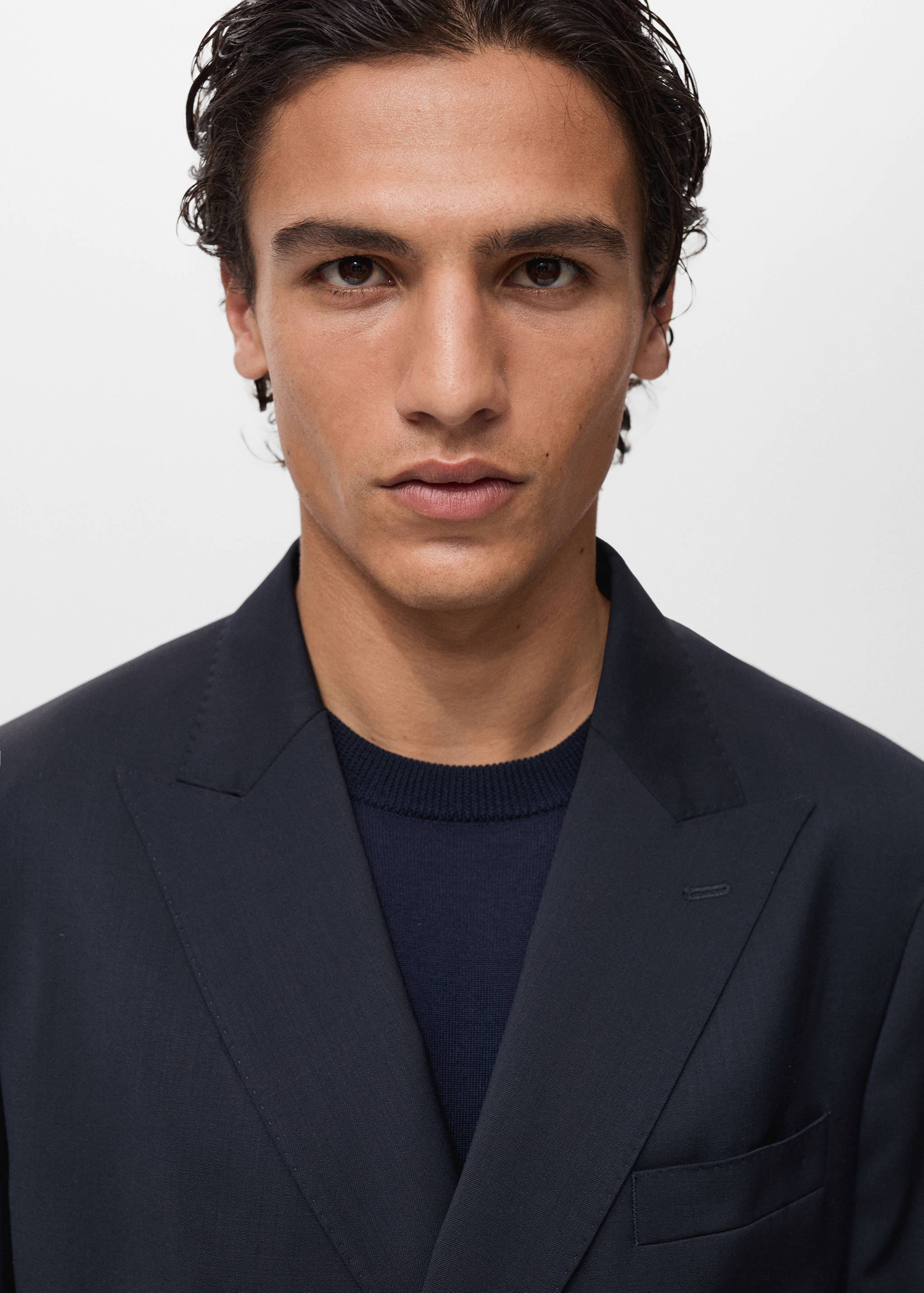 Americana vestit creuada 100% llana freda - Detall de l'article 1