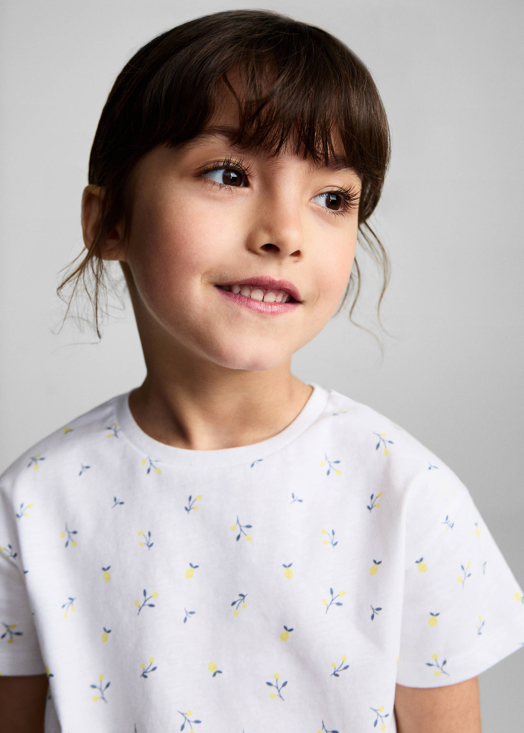 Knot printed T-shirt - Details of the article 1