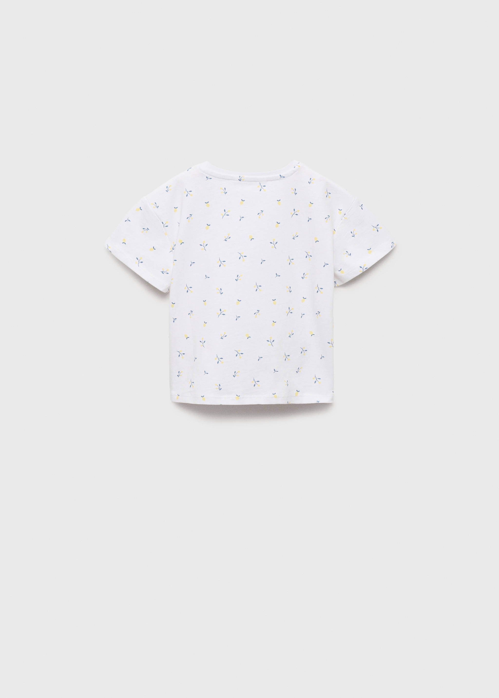 Knot printed T-shirt - Reverse of the article